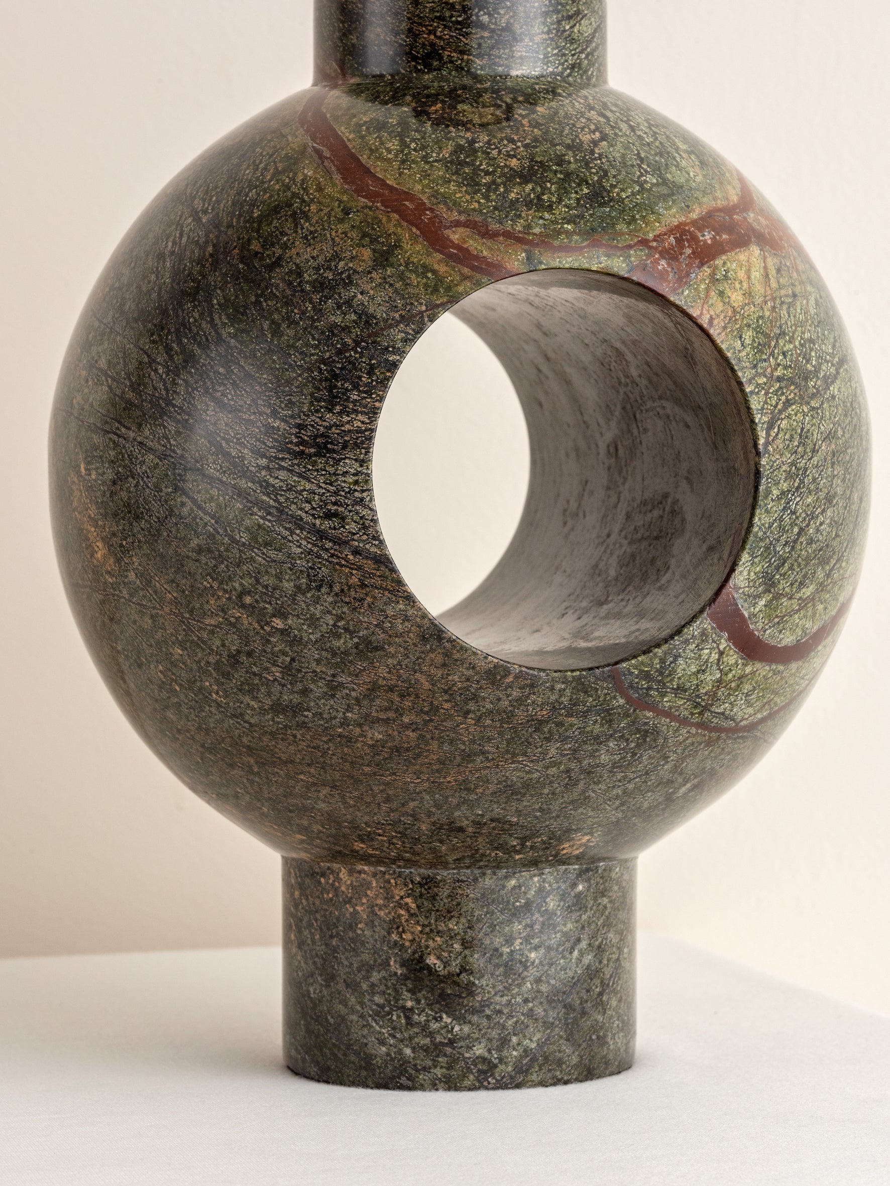 Editions marble lamp with + bronze shade | Table Lamp | Lights & Lamps Inc | Modern Affordable Designer Lighting | USA