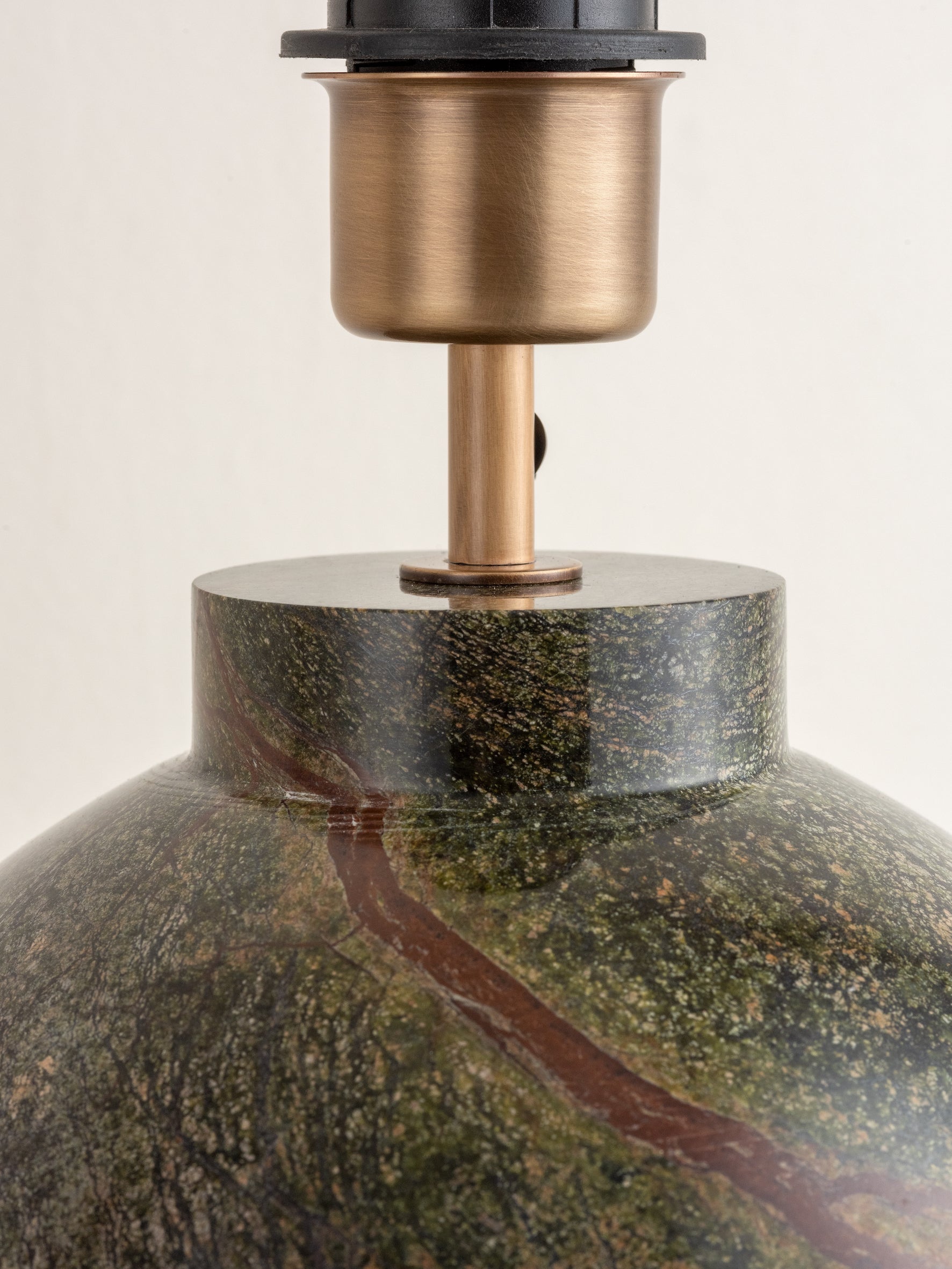 Editions marble lamp with + bronze shade | Table Lamp | Lights & Lamps Inc | Modern Affordable Designer Lighting | USA