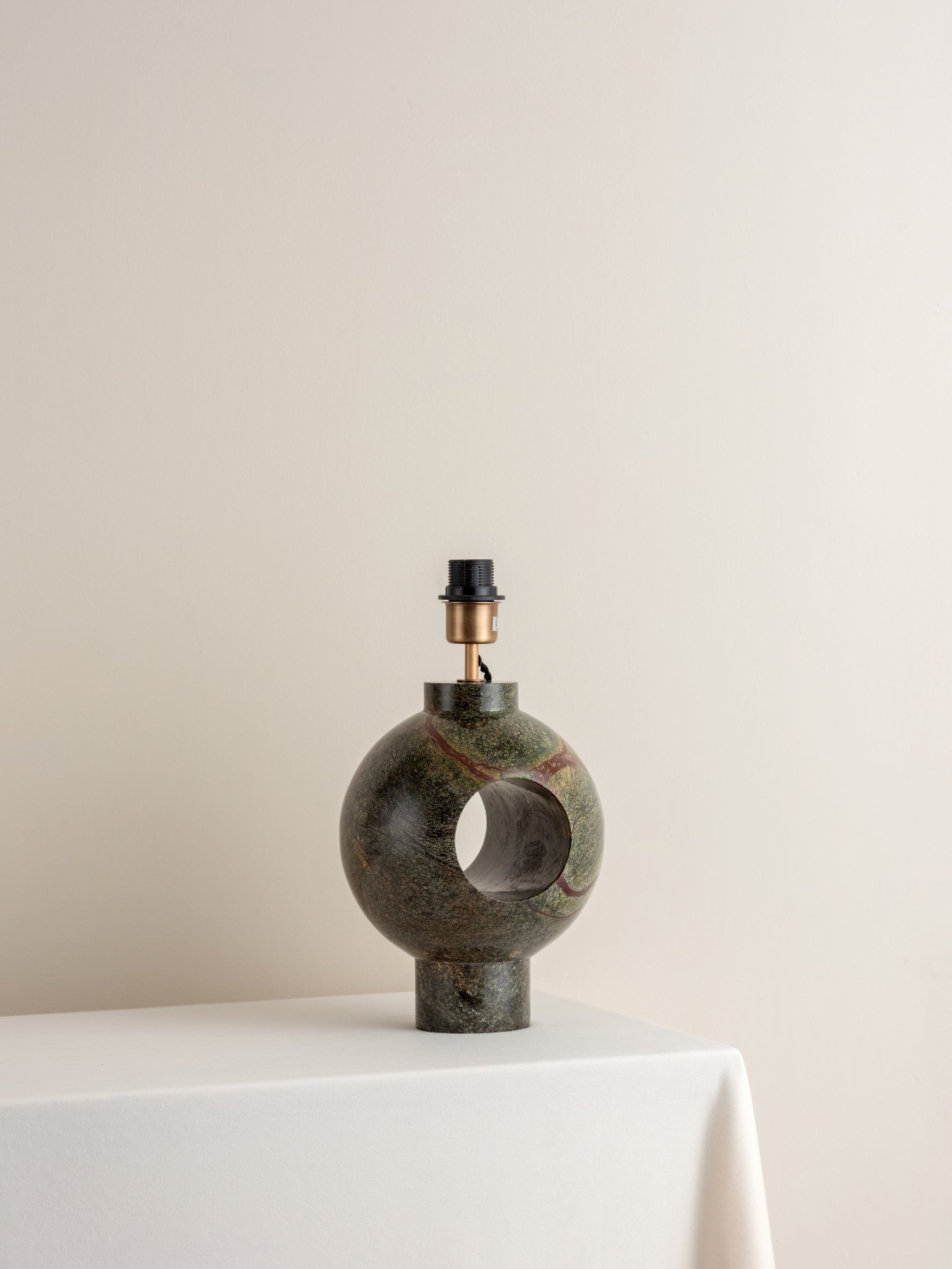 Editions marble lamp with + bronze shade | Table Lamp | Lights & Lamps Inc | Modern Affordable Designer Lighting | USA