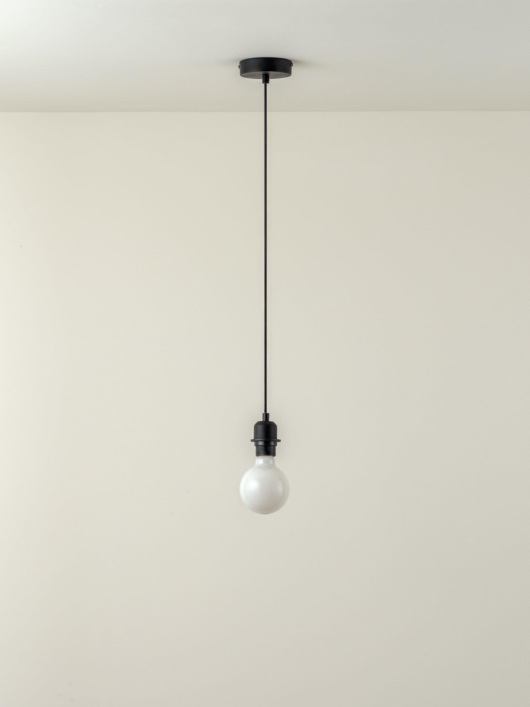 Capel - 1 light matt black drop cap lampholder kit | Ceiling Light | Lights & Lamps Inc | Modern Affordable Designer Lighting | USA