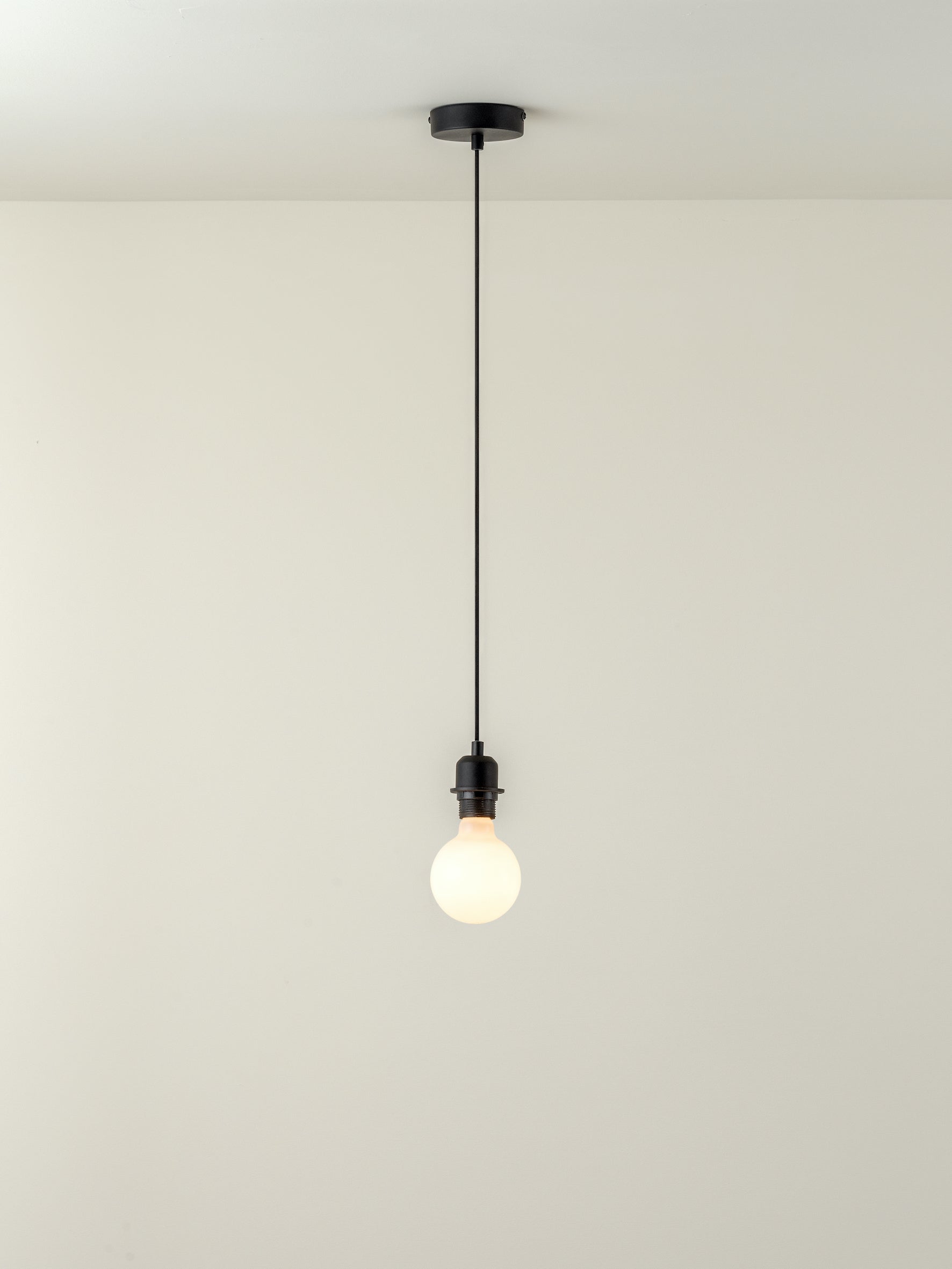 Capel - 1 light matt black drop cap lampholder kit | Ceiling Light | Lights & Lamps Inc | Modern Affordable Designer Lighting | USA