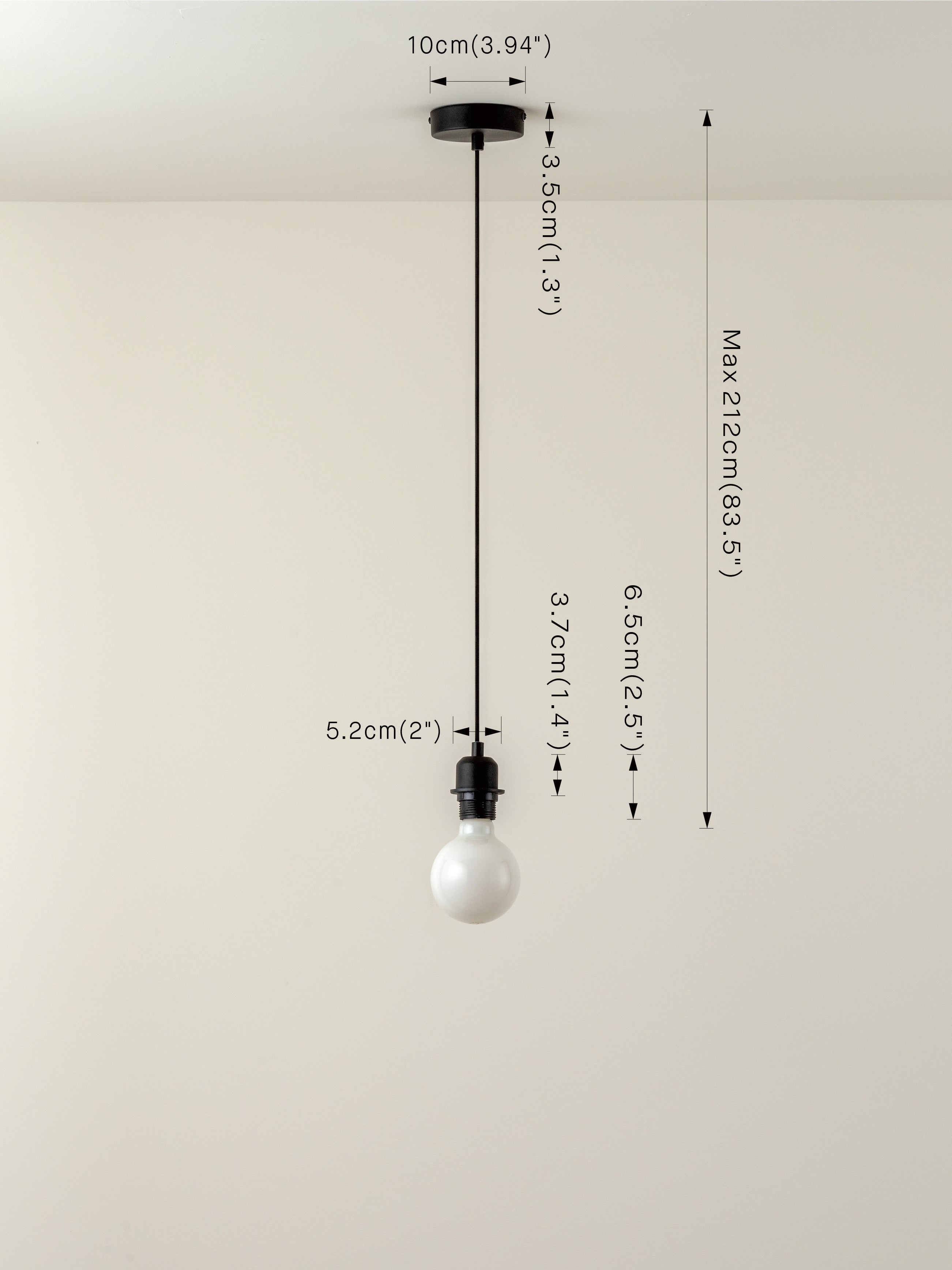 Capel - 1 light brass drop cap lampholder kit | Ceiling Light | Lights & Lamps Inc | Modern Affordable Designer Lighting | USA