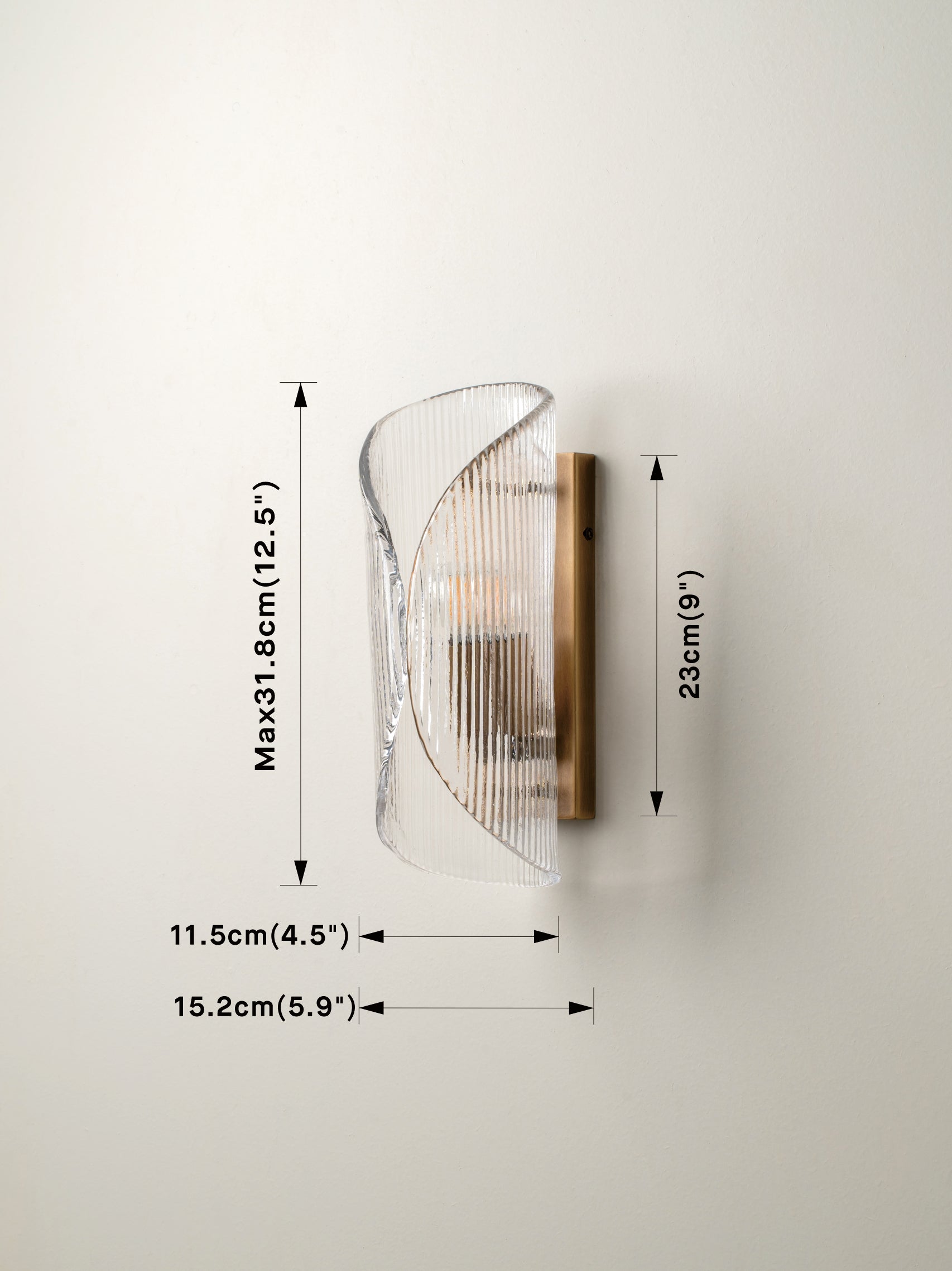 Cannoli wall light