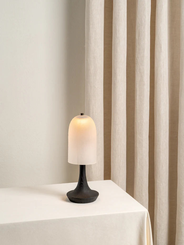 Ember - charred wood rechargeable table lamp | Table lamp | lights & lamps | US | Modern affordable designer lighting