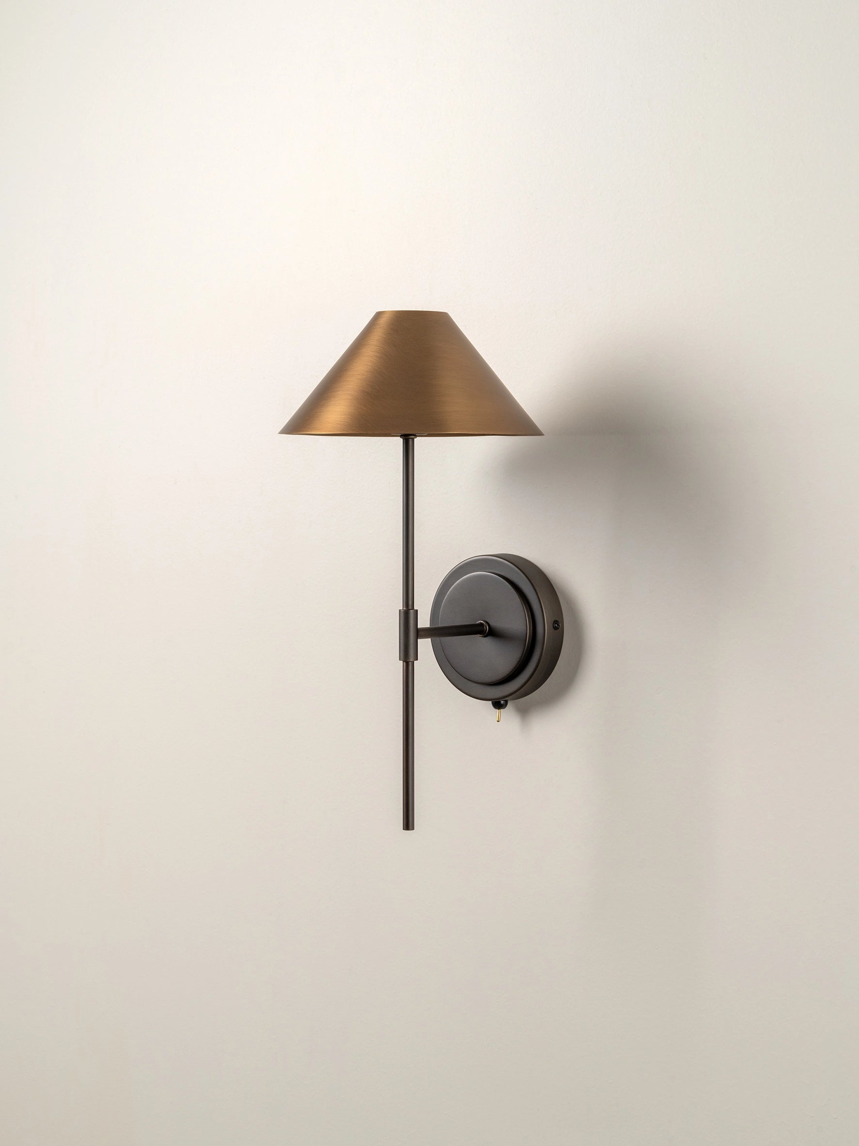 Orta - aged brass and bronze wall light | Wall light | lights & lamps | US | Modern affordable designer lighting