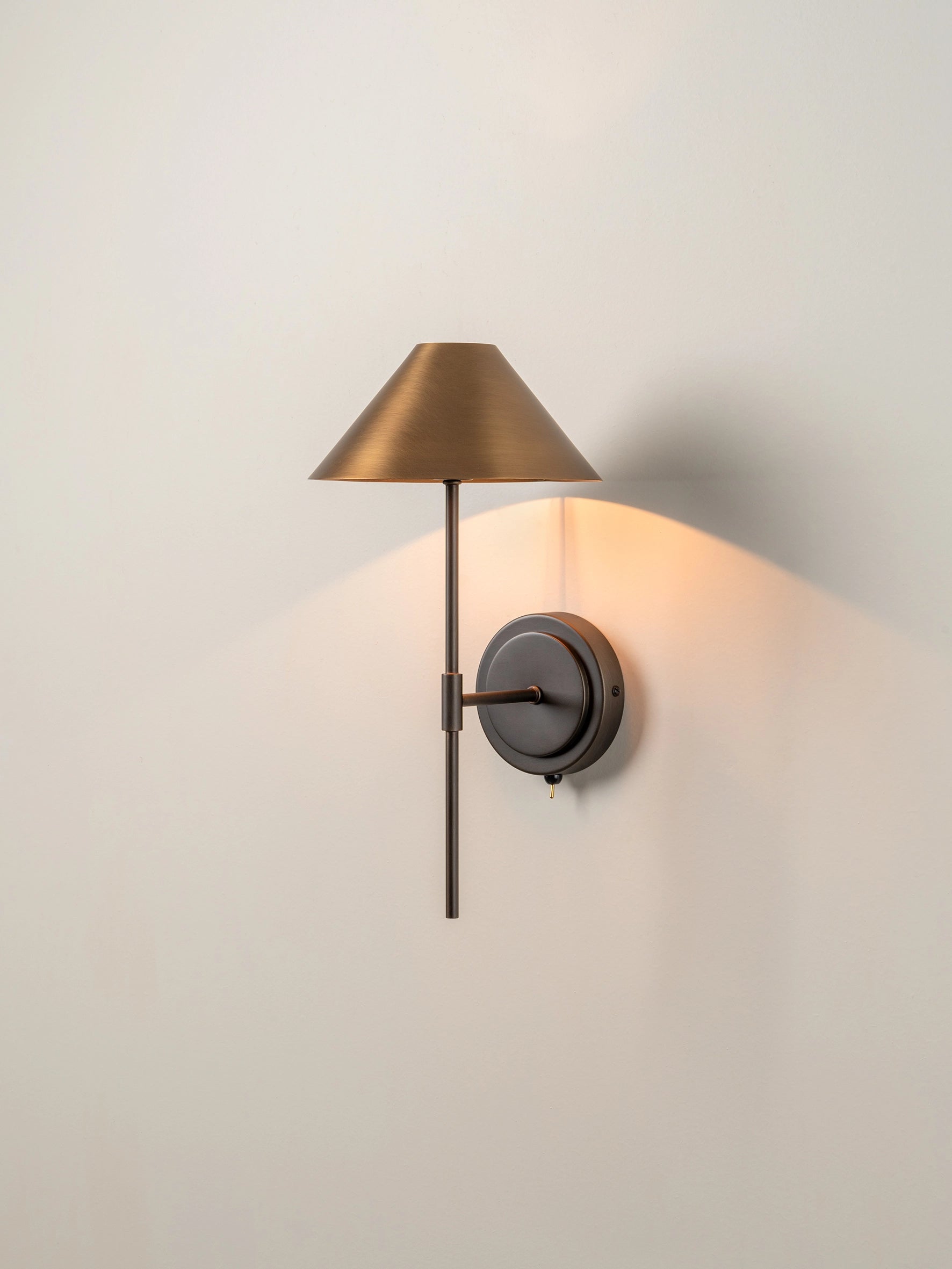 Orta - aged brass and bronze wall light | Wall light | lights & lamps | US | Modern affordable designer lighting