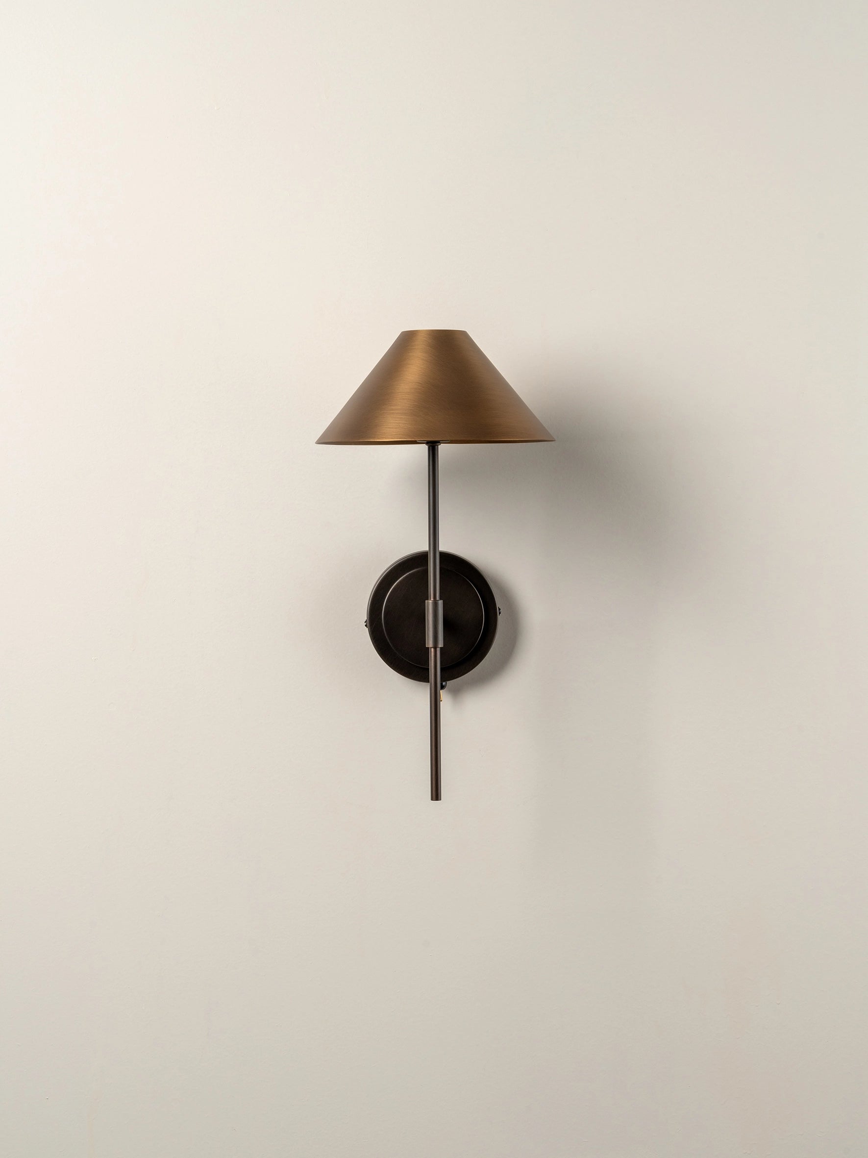 Orta - aged brass and bronze wall light | Wall light | lights & lamps | US | Modern affordable designer lighting