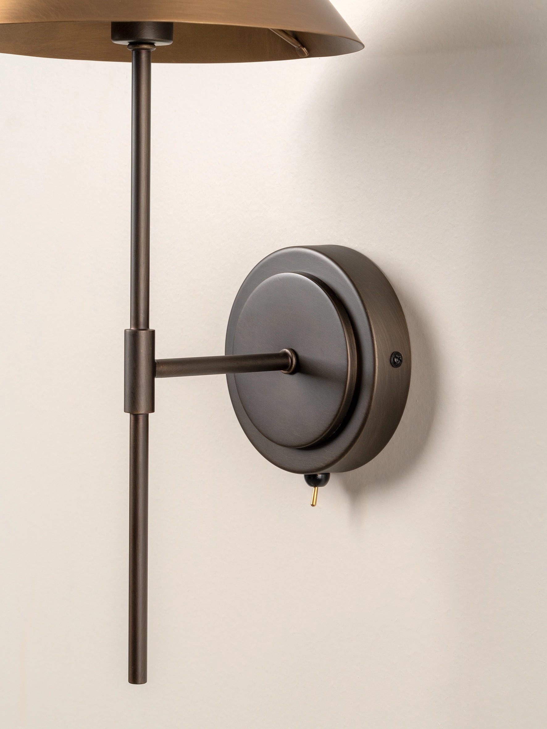 Orta - aged brass and bronze wall light | Wall light | lights & lamps | US | Modern affordable designer lighting