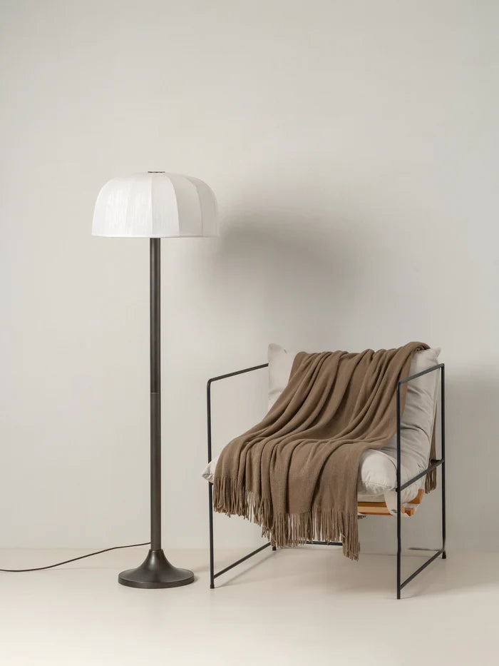 Ottino - bronze and linen floor lamp | Floor lamp | lights & lamps | US | Modern affordable designer lighting