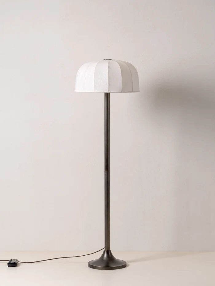 Ottino - bronze and linen floor lamp | Floor lamp | lights & lamps | US | Modern affordable designer lighting