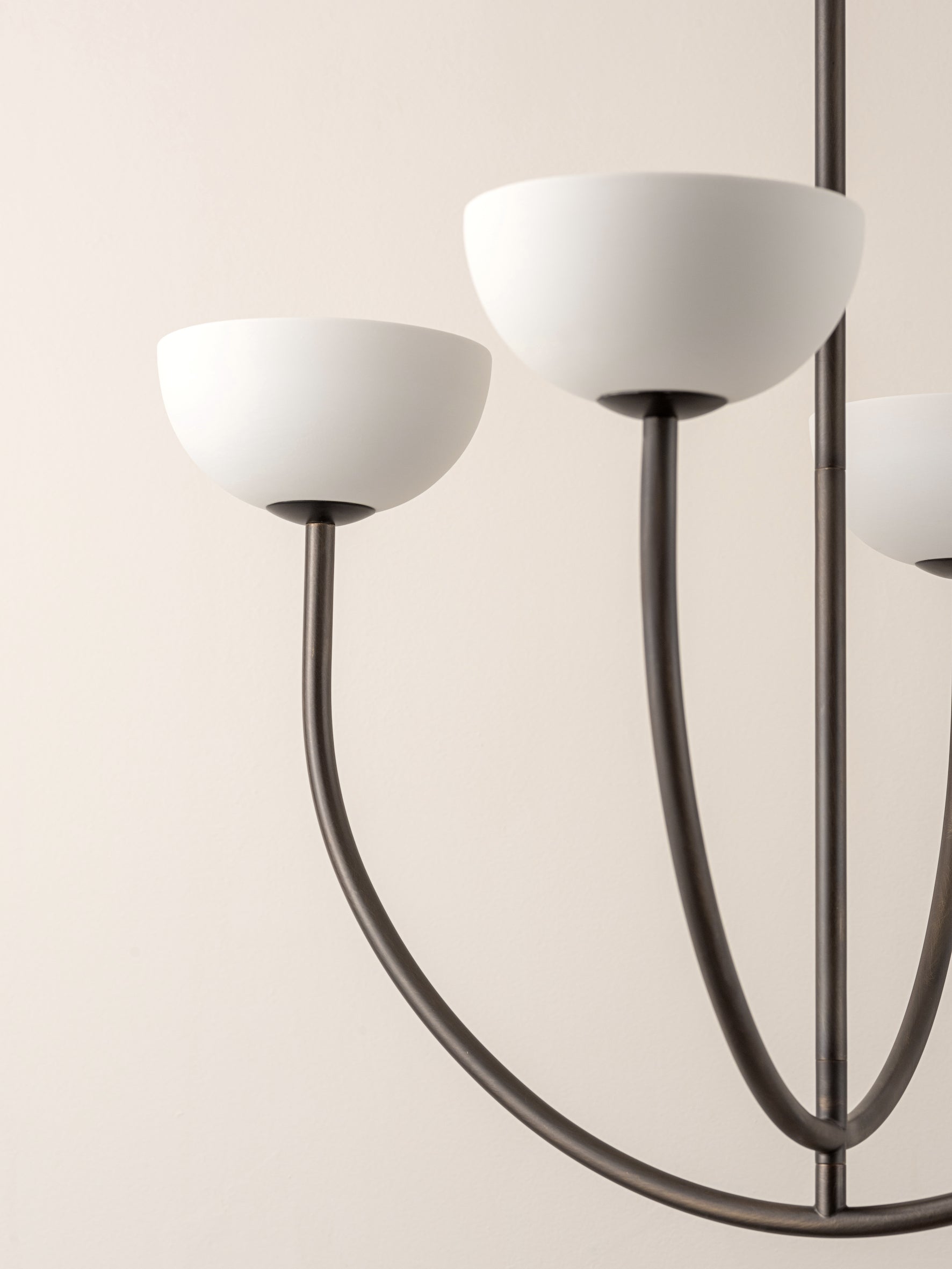 Ruzo - 4 light bronze ceiling pendant | Chandelier | Lights & Lamps Inc | Modern Affordable Designer Lighting | USA
