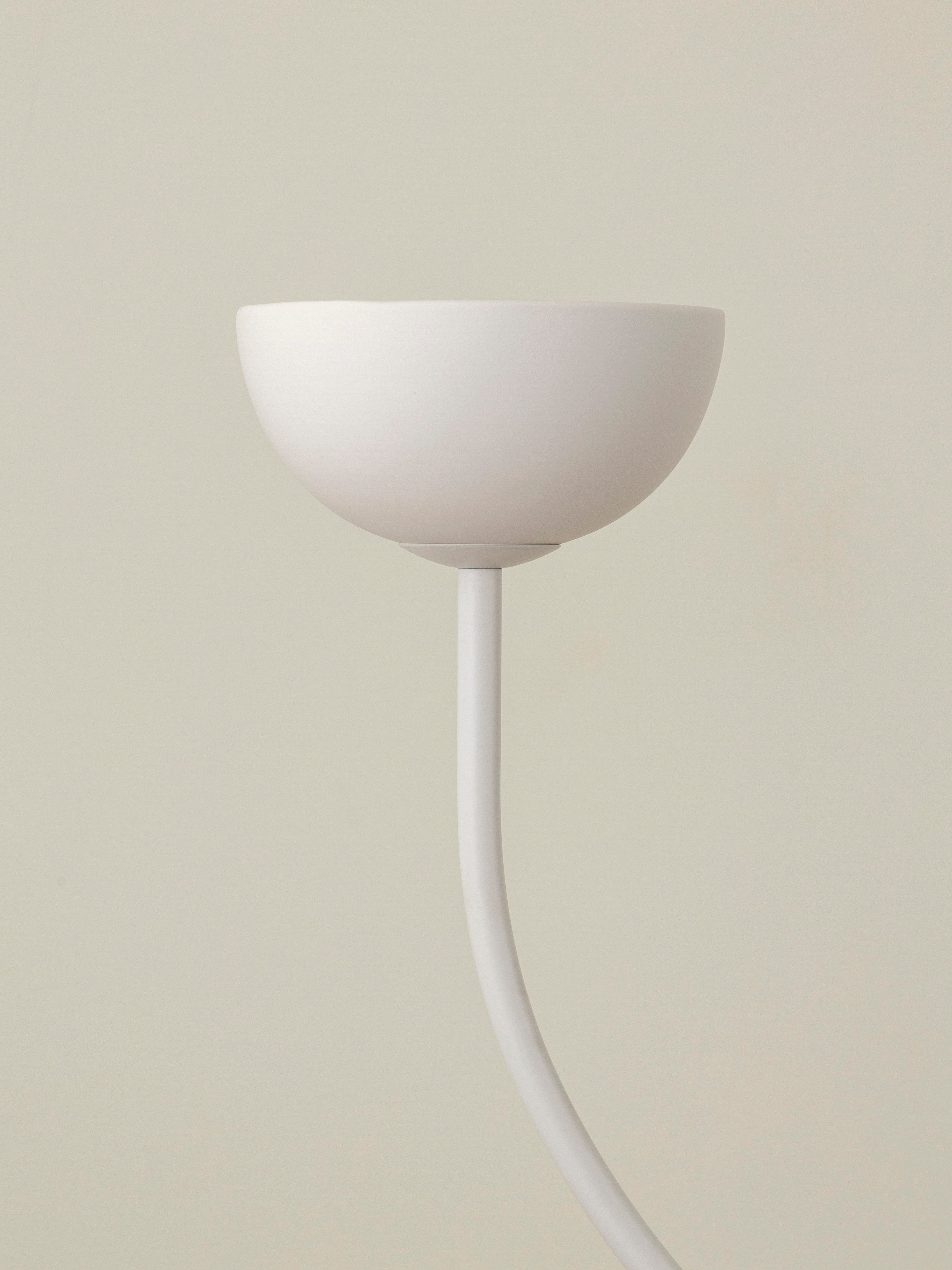 Ruzo - 4 light warm white porcelain ceiling pendant | Chandelier | Lights & Lamps Inc | Modern Affordable Designer Lighting | USA