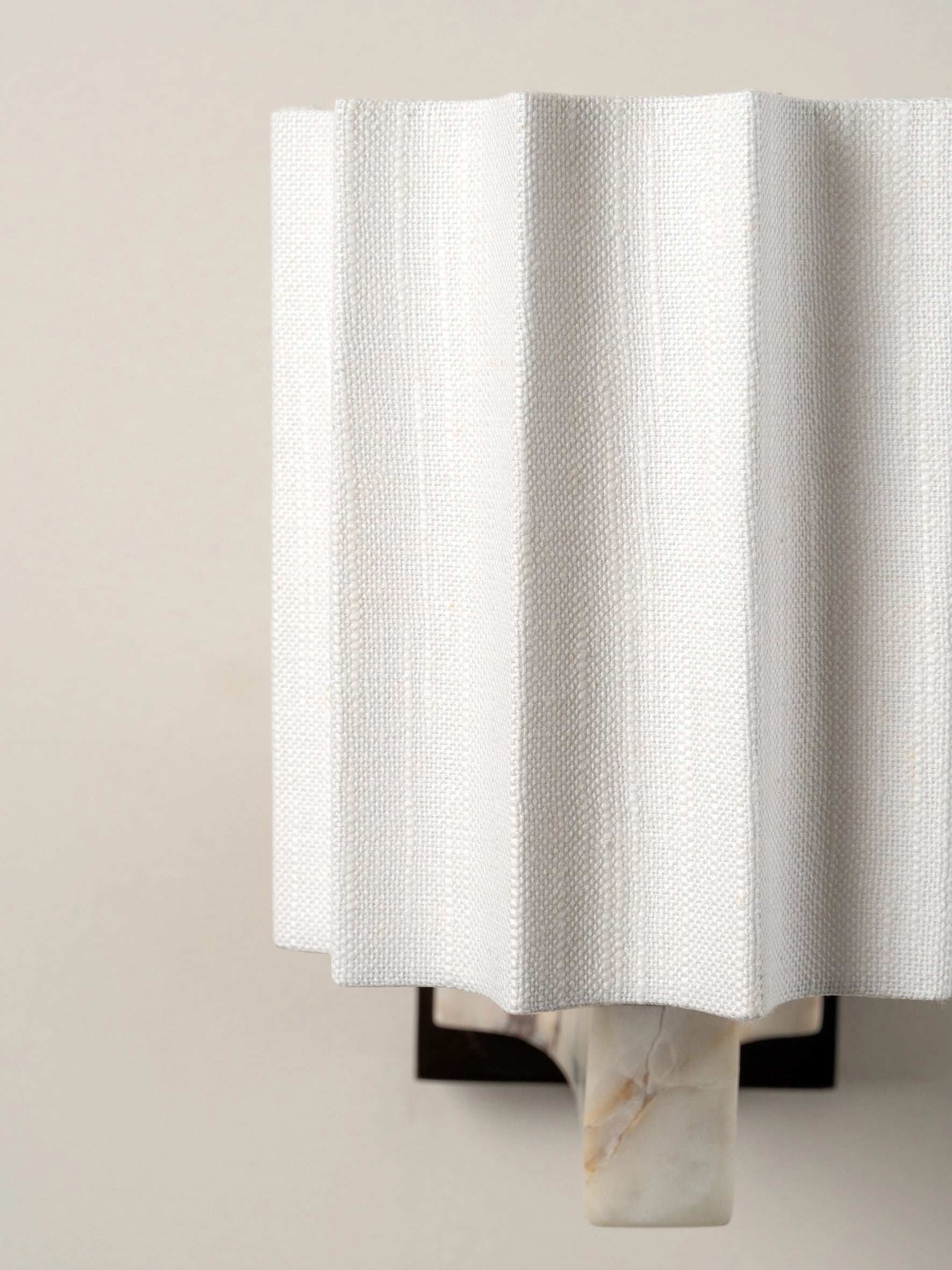 Viotti - Calacatta Viola marble and linen wall light | Table lamp | lights & lamps | US | Modern affordable designer lighting