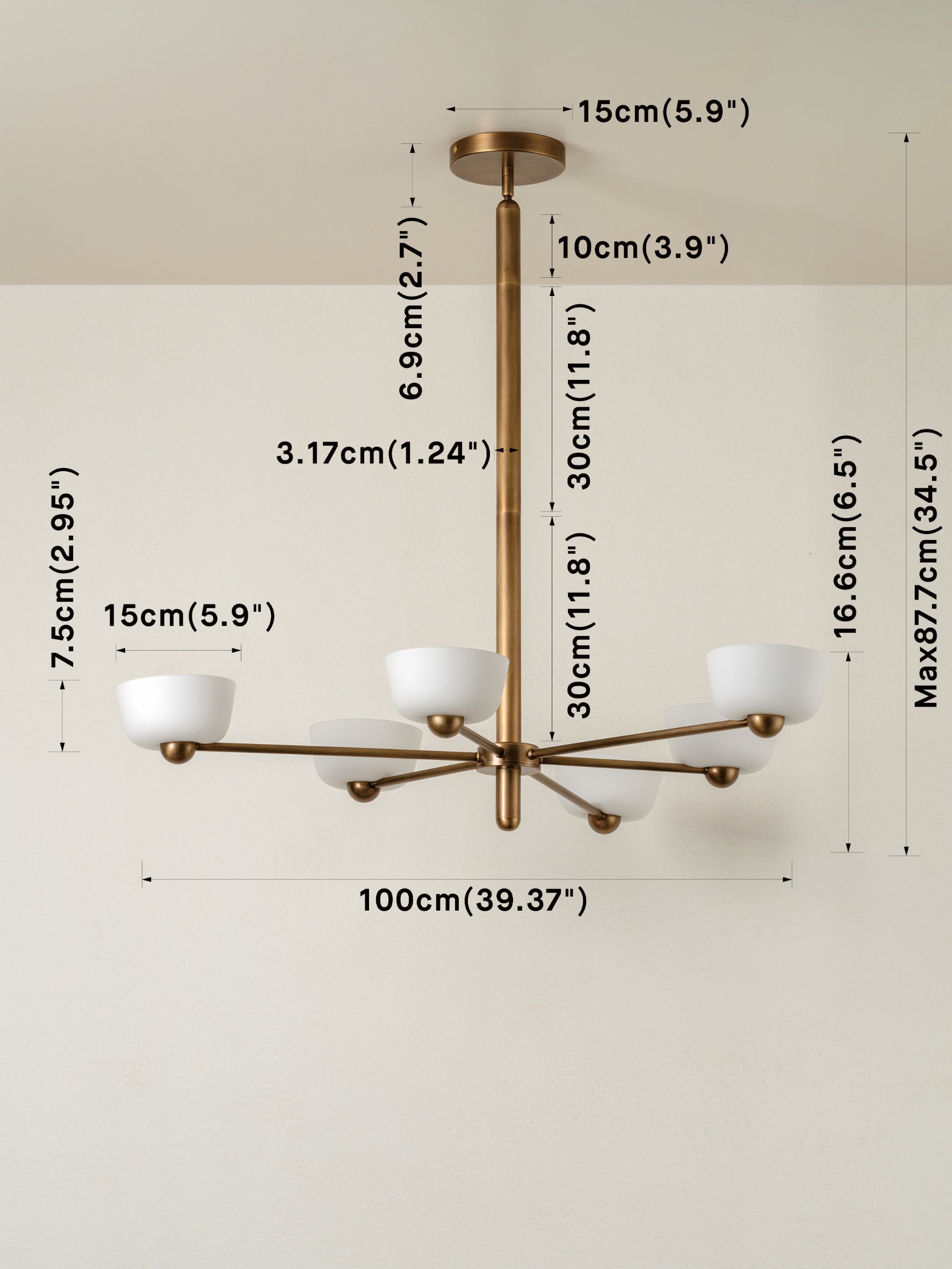 Volute pendant