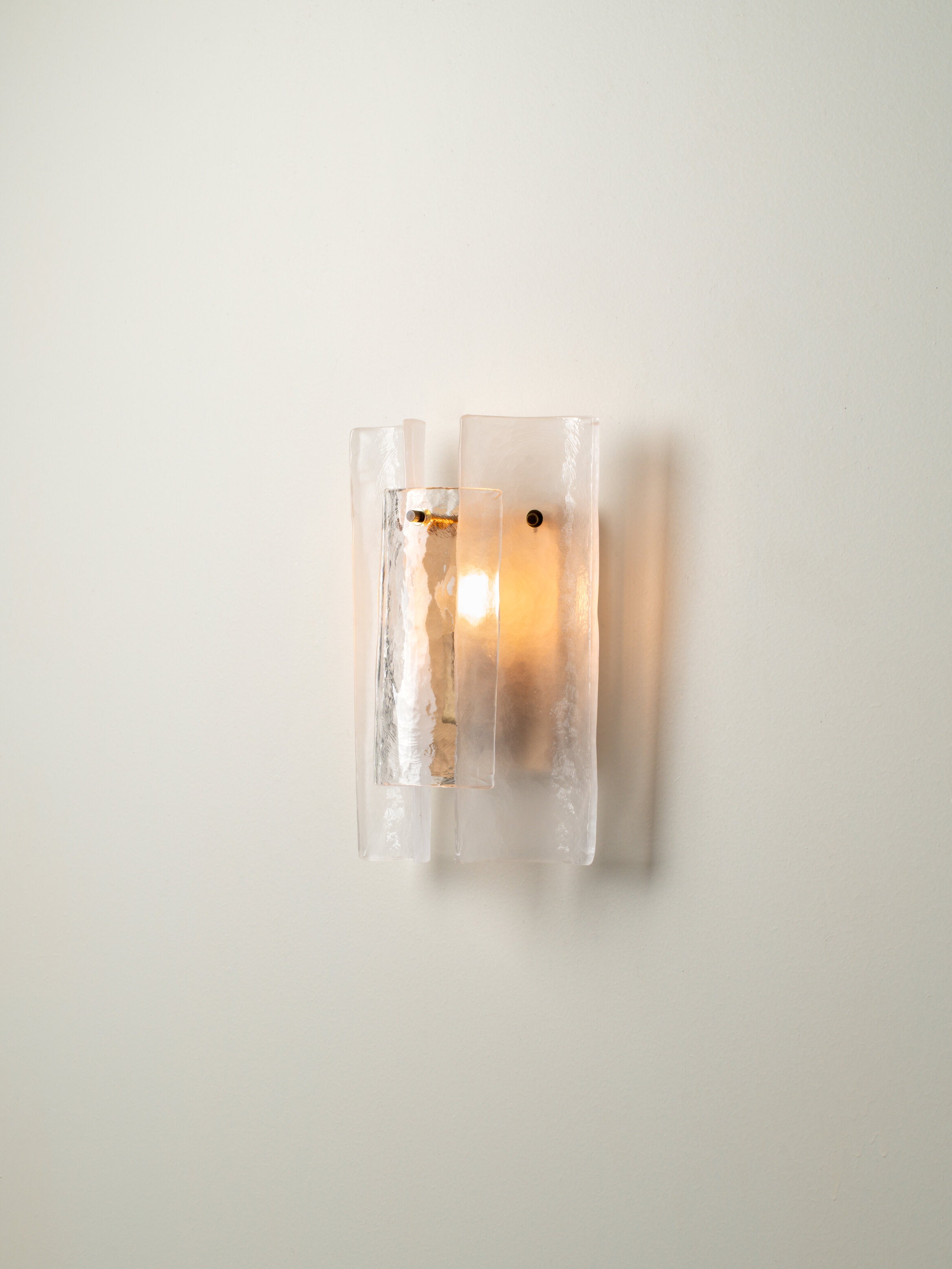 Pazo - layered textured glass wall light | Wall light | lights & lamps | Modern affordable designer lighting