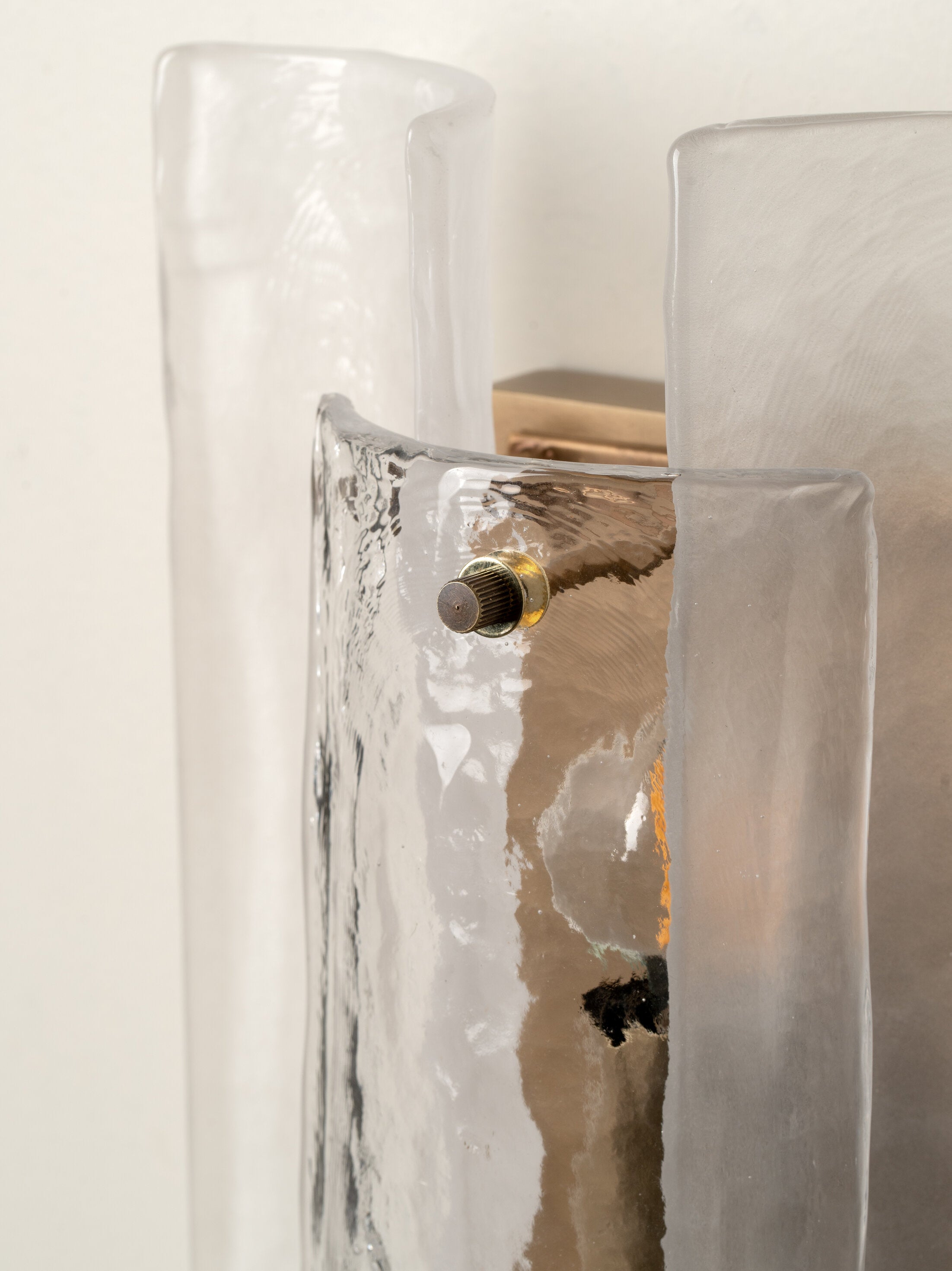 Pazo - layered textured glass wall light | Wall light | lights & lamps | Modern affordable designer lighting
