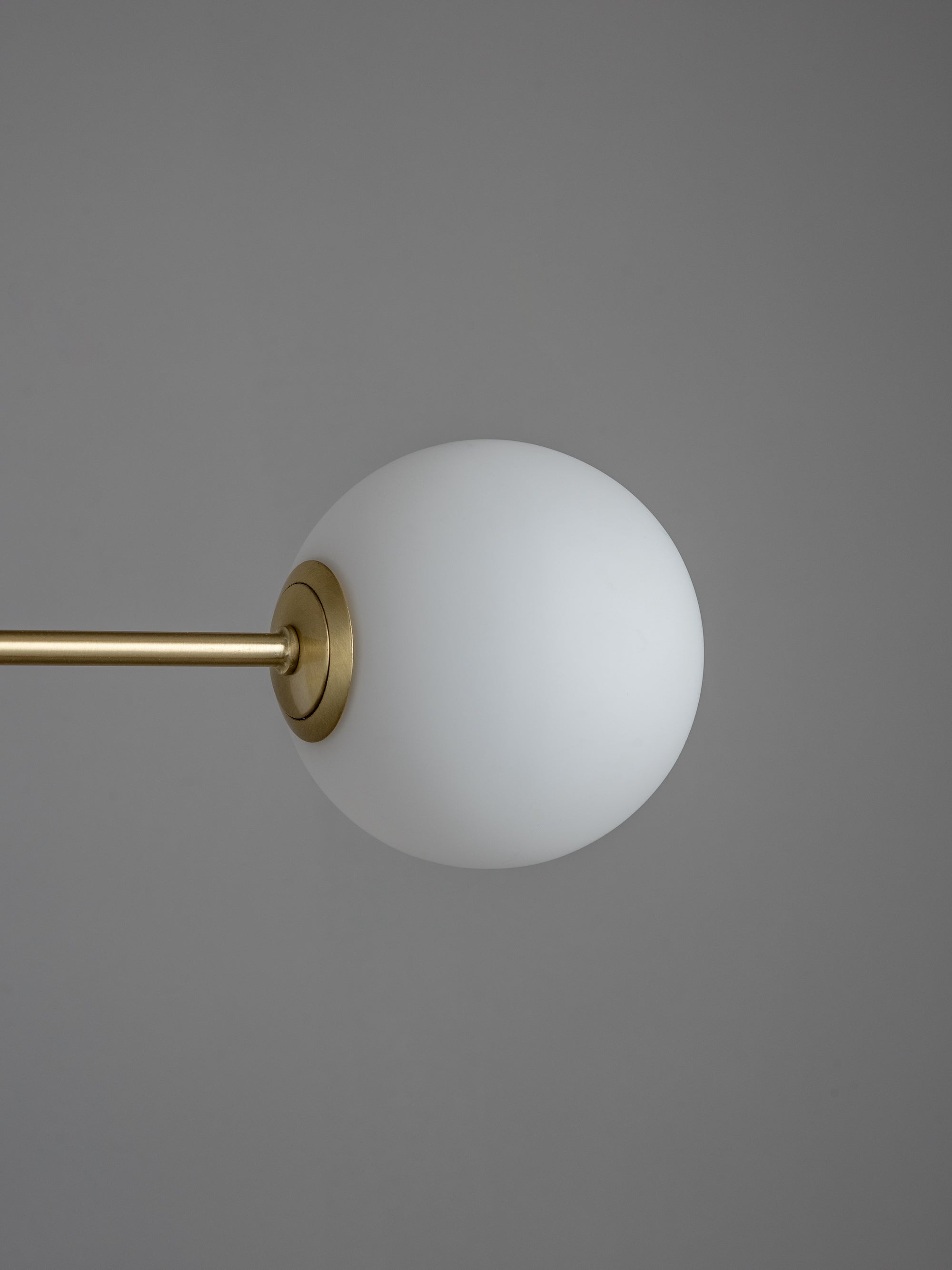 Chelso - 6 light brass and opal pendant | Ceiling Light | Lights & Lamps Inc | Modern Affordable Designer Lighting | USA