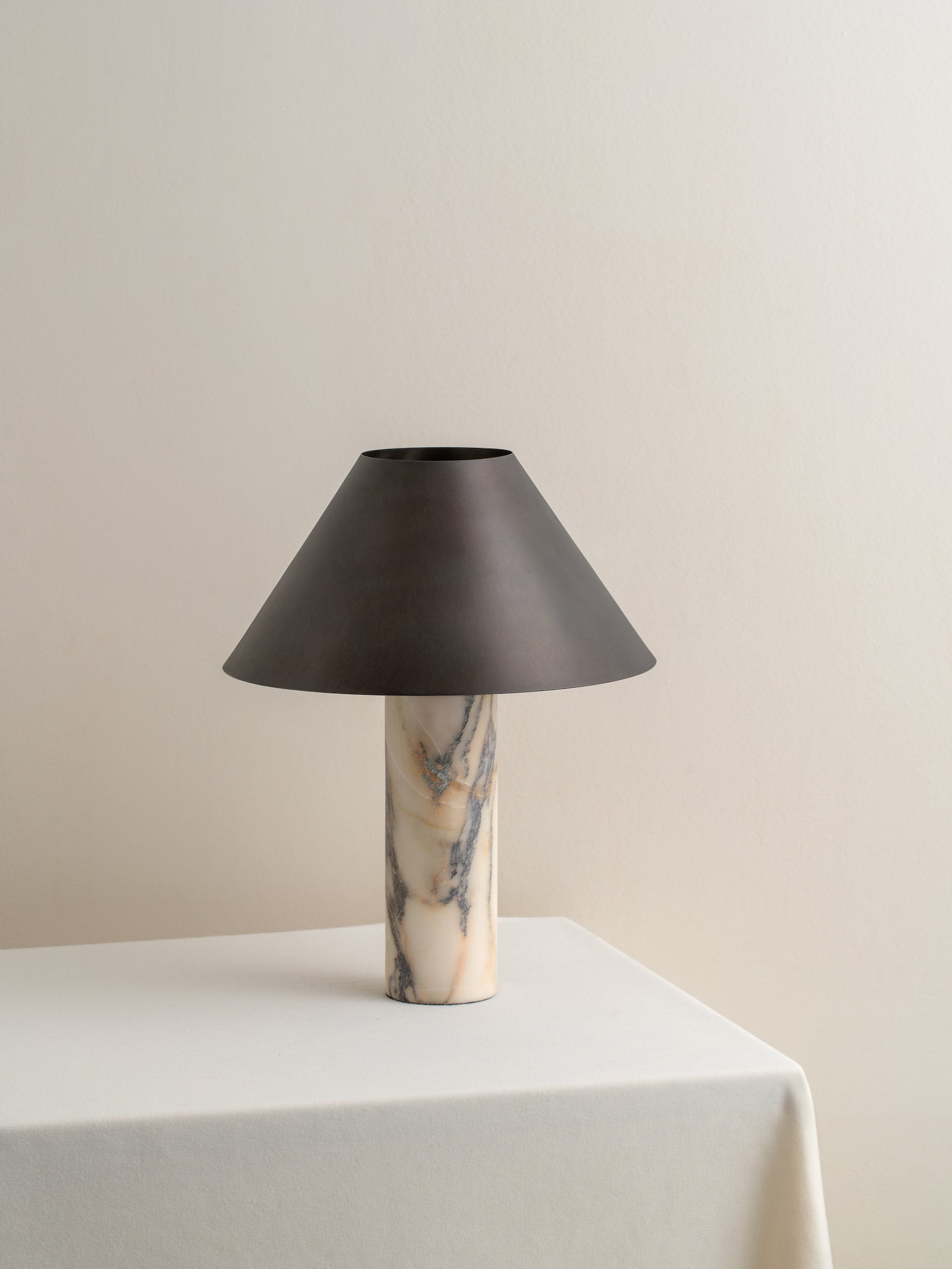 Cline - calacatta viola marble and bronze table lamp | Table Lamp | Lights & Lamps Inc | Modern Affordable Designer Lighting | USA