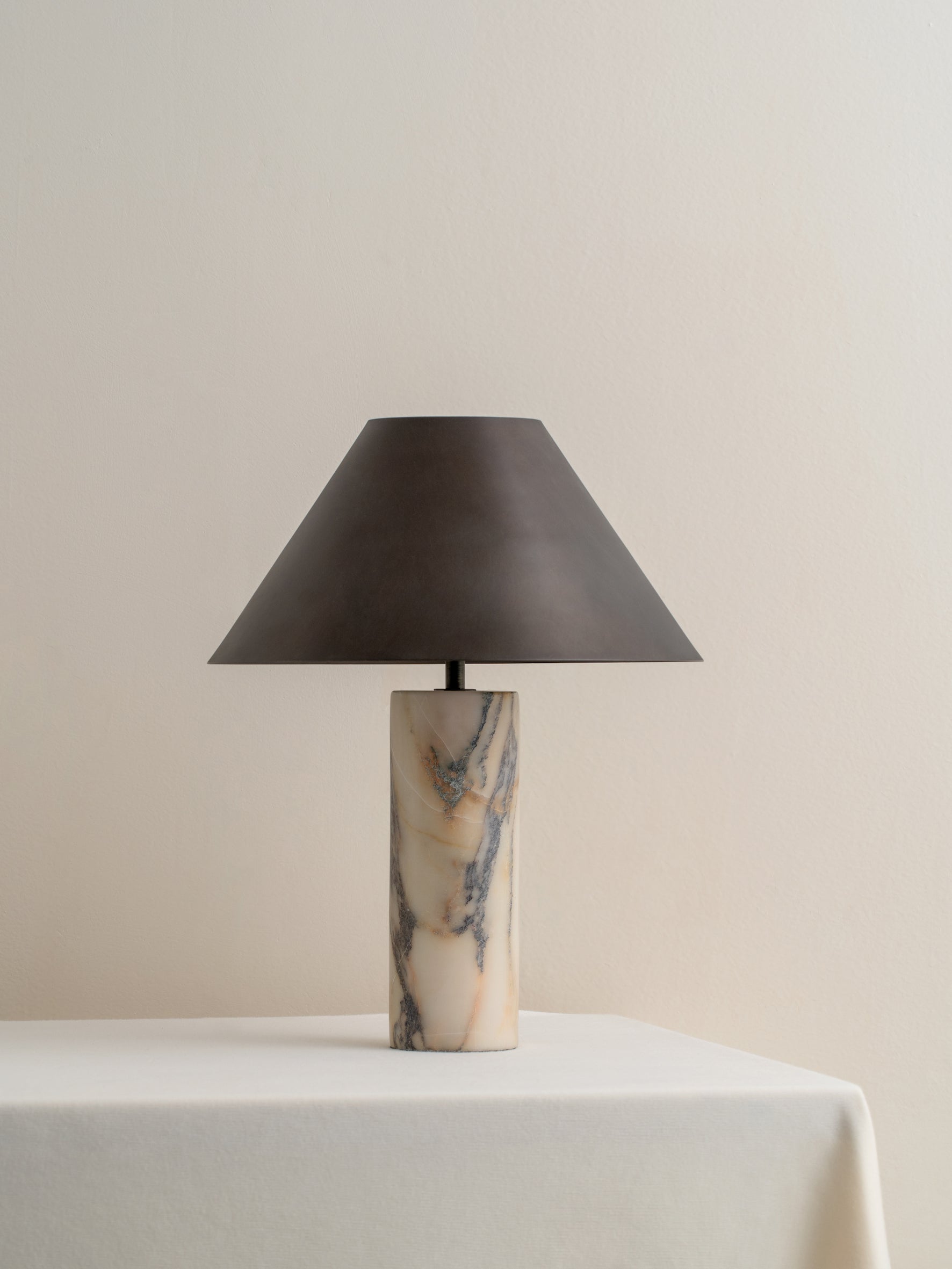 Cline - calacatta viola marble and bronze table lamp | Table Lamp | Lights & Lamps Inc | Modern Affordable Designer Lighting | USA