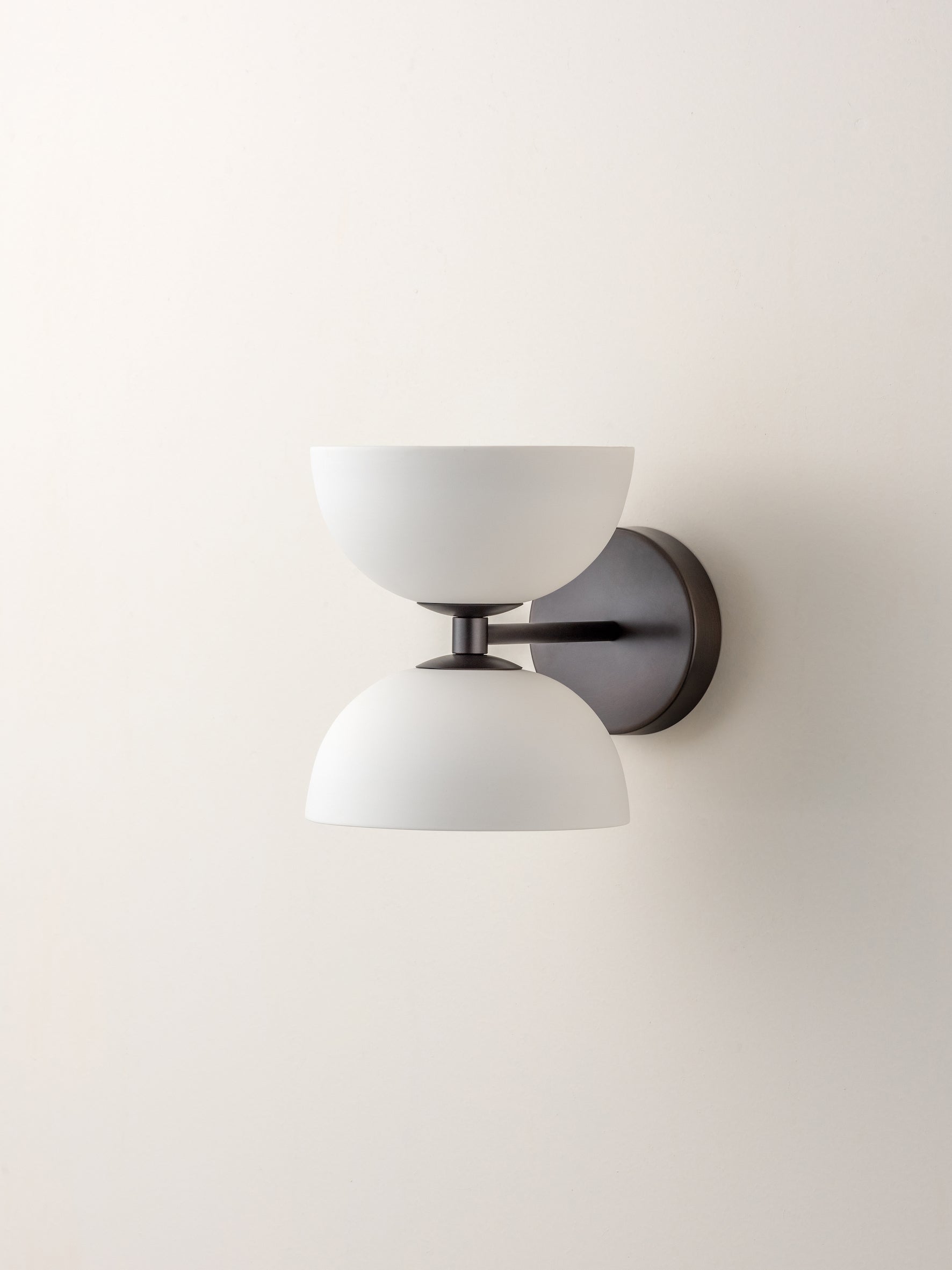 Ruzo - 2 light bronze and porcelain wall light | Wall Light | Lights & Lamps Inc | Modern Affordable Designer Lighting | USA