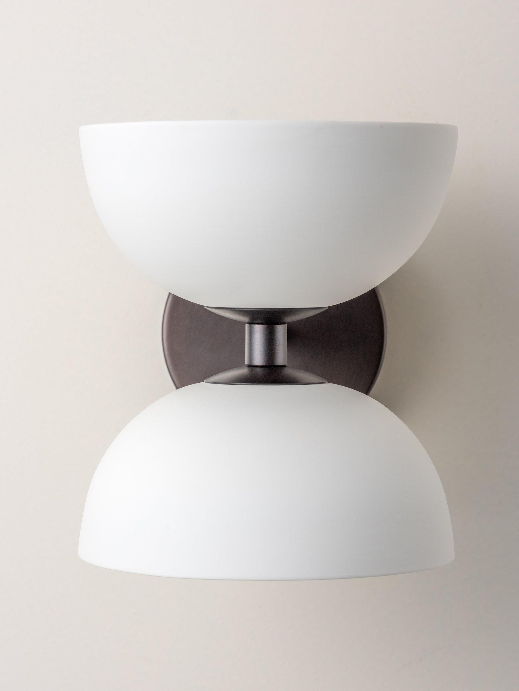 Ruzo - 2 light bronze and porcelain wall light | Wall Light | Lights & Lamps Inc | Modern Affordable Designer Lighting | USA