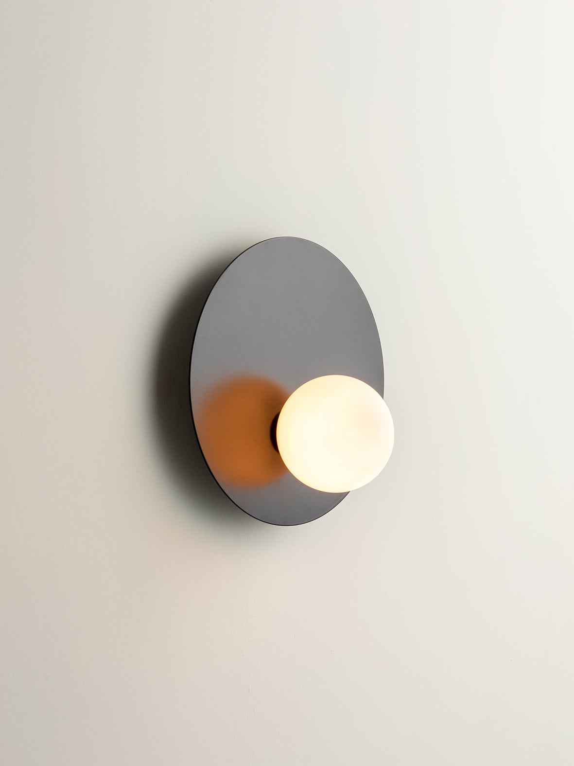 Luna - 1 light matt black wall light | Wall Light | Lights & Lamps Inc | Modern Affordable Designer Lighting | USA