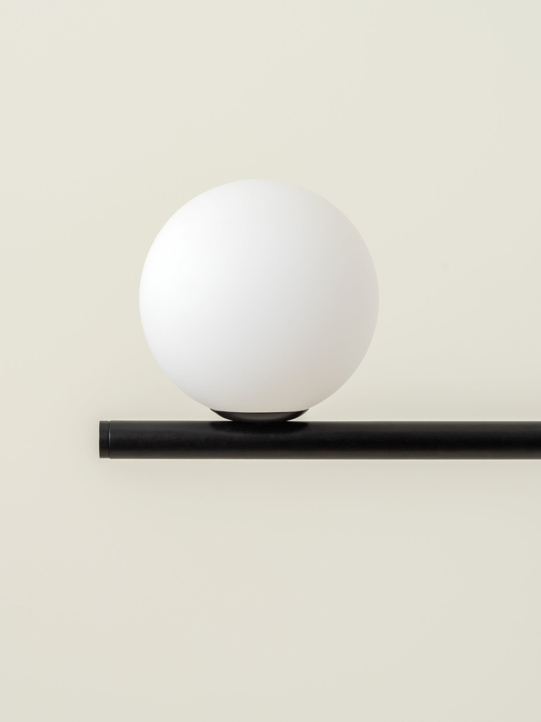 Perch - 4 light matt black and opal pendant bar | Ceiling Light | Lights & Lamps Inc | Modern Affordable Designer Lighting | USA