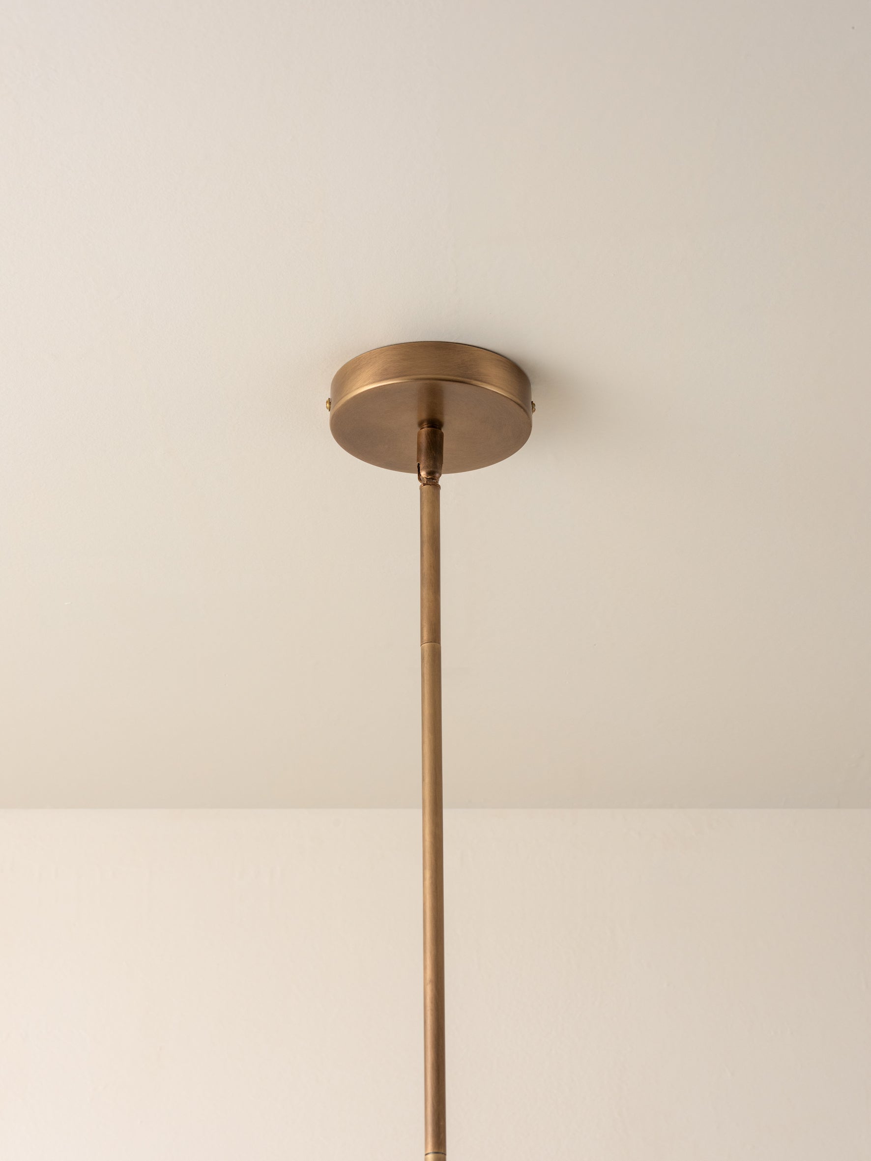 Boule - 4 light brass and opal pendant light | Ceiling Light | Lights & Lamps Inc | Modern Affordable Designer Lighting | USA