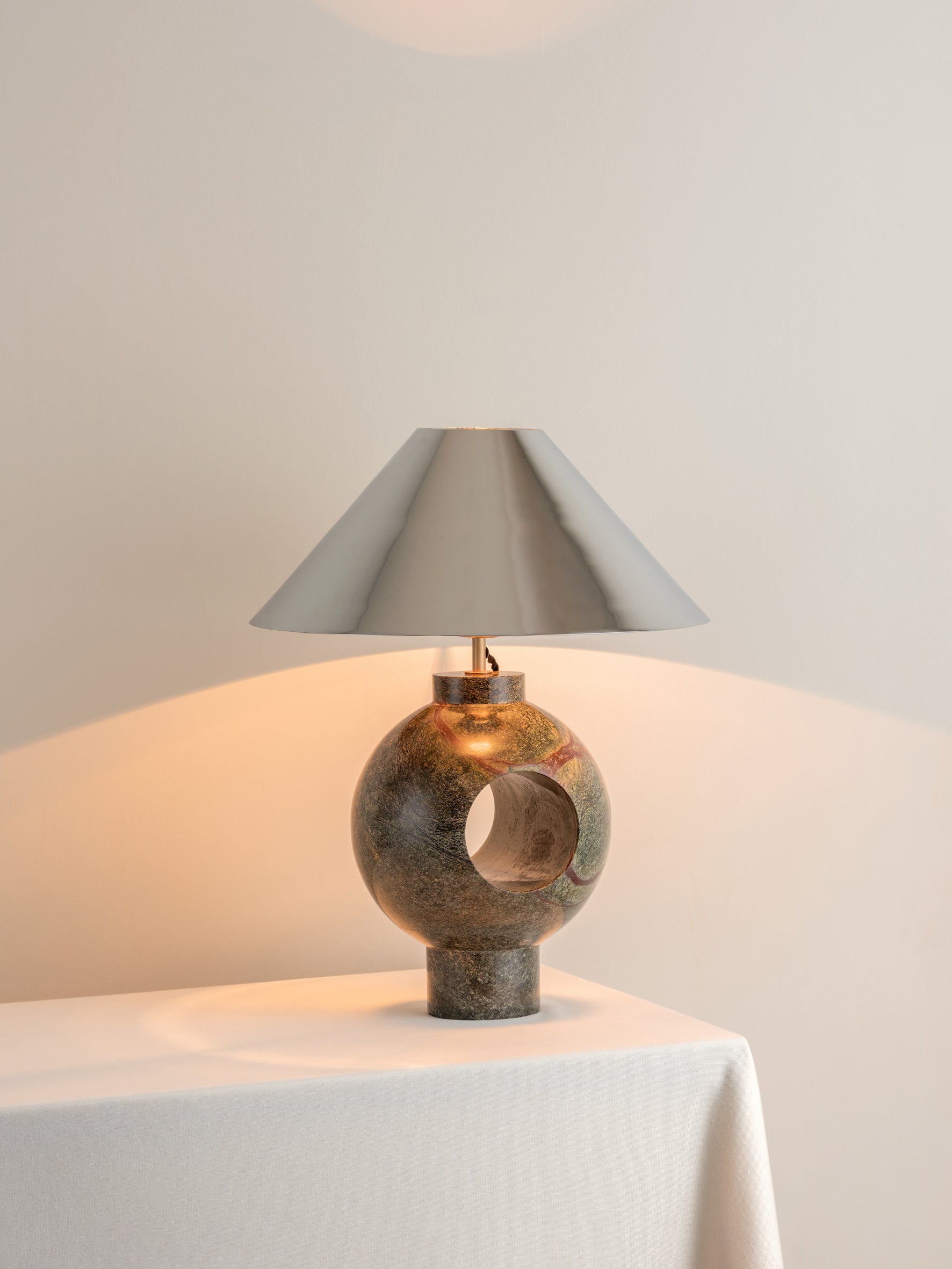 Edition 1.1 - marble table lamp base - base only | Table Lamp | Lights & Lamps Inc | Modern Affordable Designer Lighting | USA
