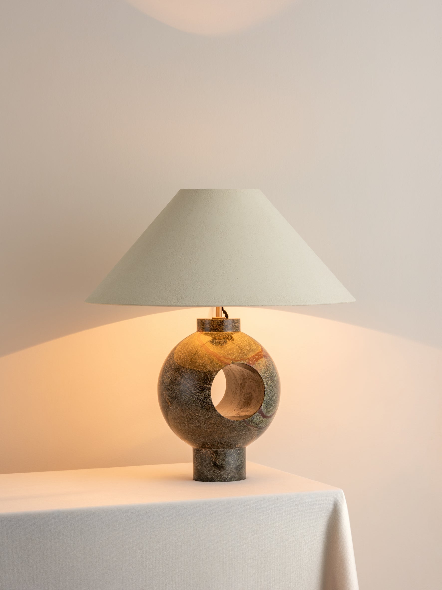 Edition 1.1 - marble table lamp base - base only | Table Lamp | Lights & Lamps Inc | Modern Affordable Designer Lighting | USA