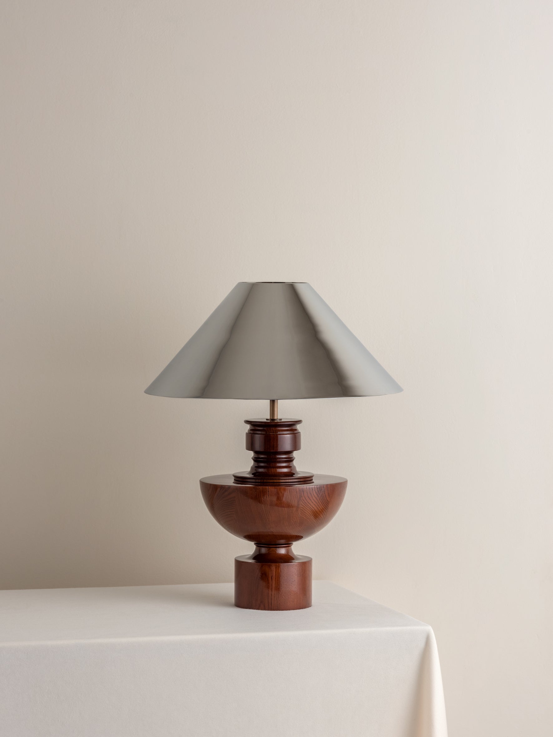 Edition 1.2 - spun wood table lamp - base only | Table Lamp | Lights & Lamps Inc | Modern Affordable Designer Lighting | USA