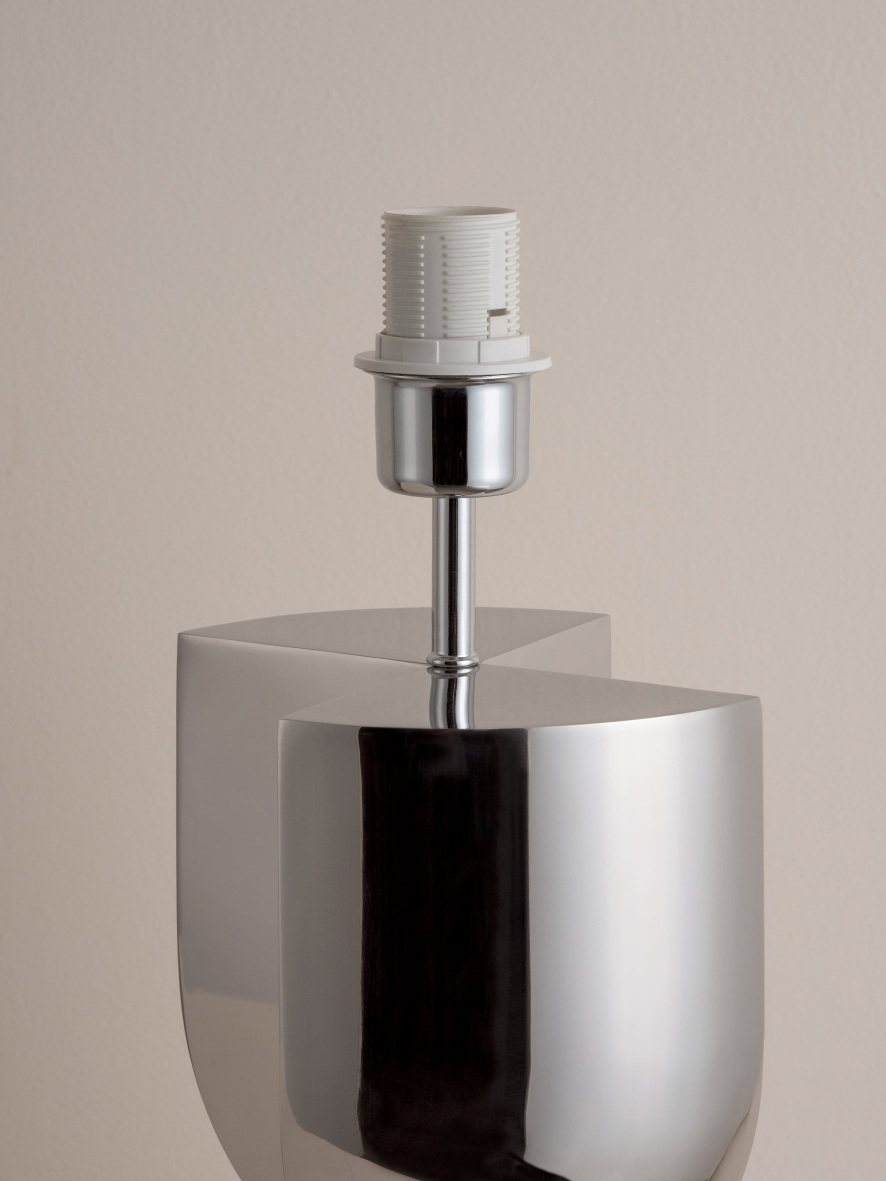 Edition 1.5 - chrome table lamp - base only | Table Lamp | Lights & Lamps Inc | Modern Affordable Designer Lighting | USA