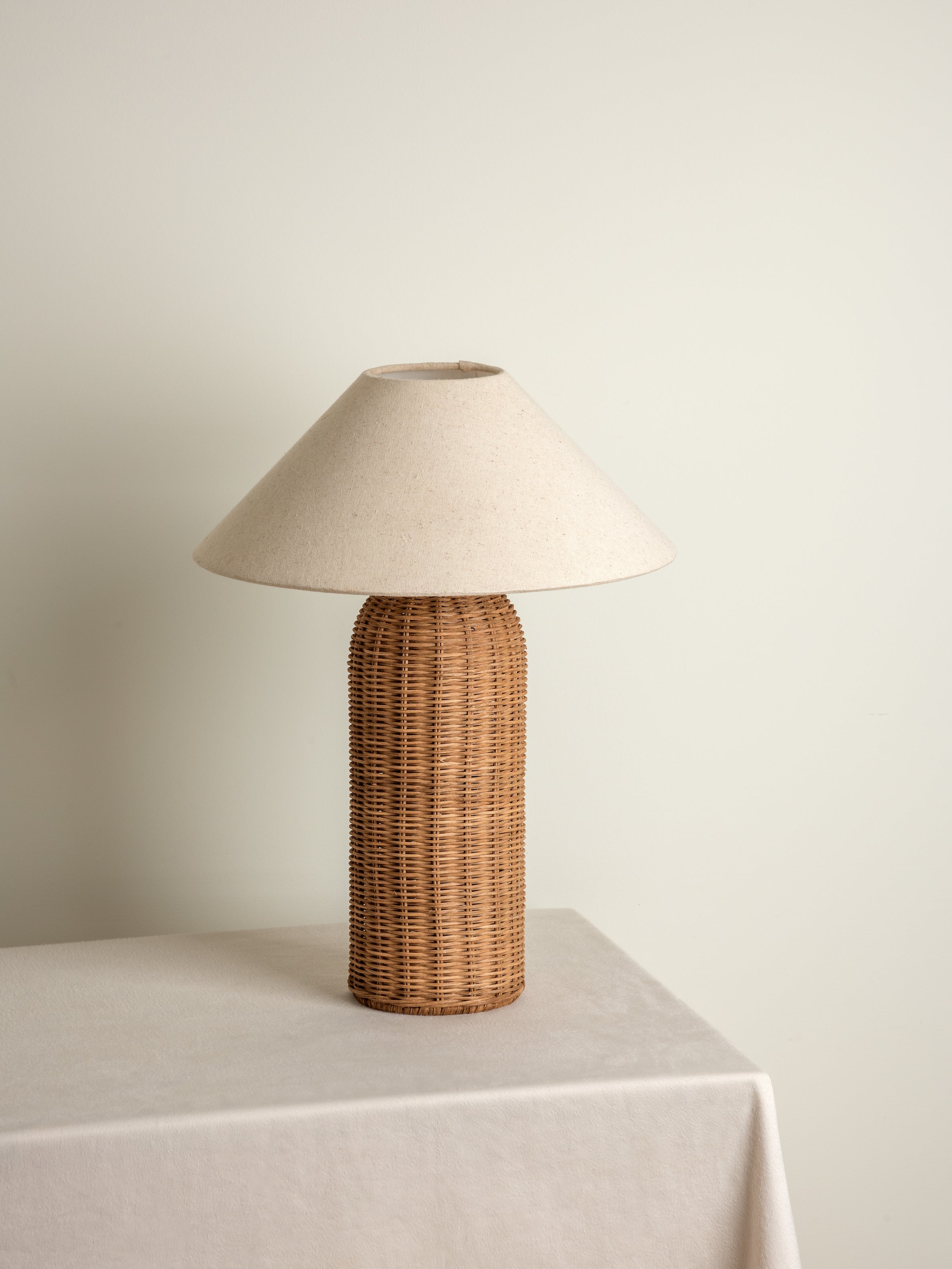 Ensia - tall rattan table lamp | Table Lamp | Lights & Lamps Inc | Modern Affordable Designer Lighting | USA
