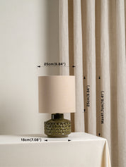 Filaree - short green glazed ceramic table lamp | Table lamp | lights & lamps | US | Modern affordable designer lighting
