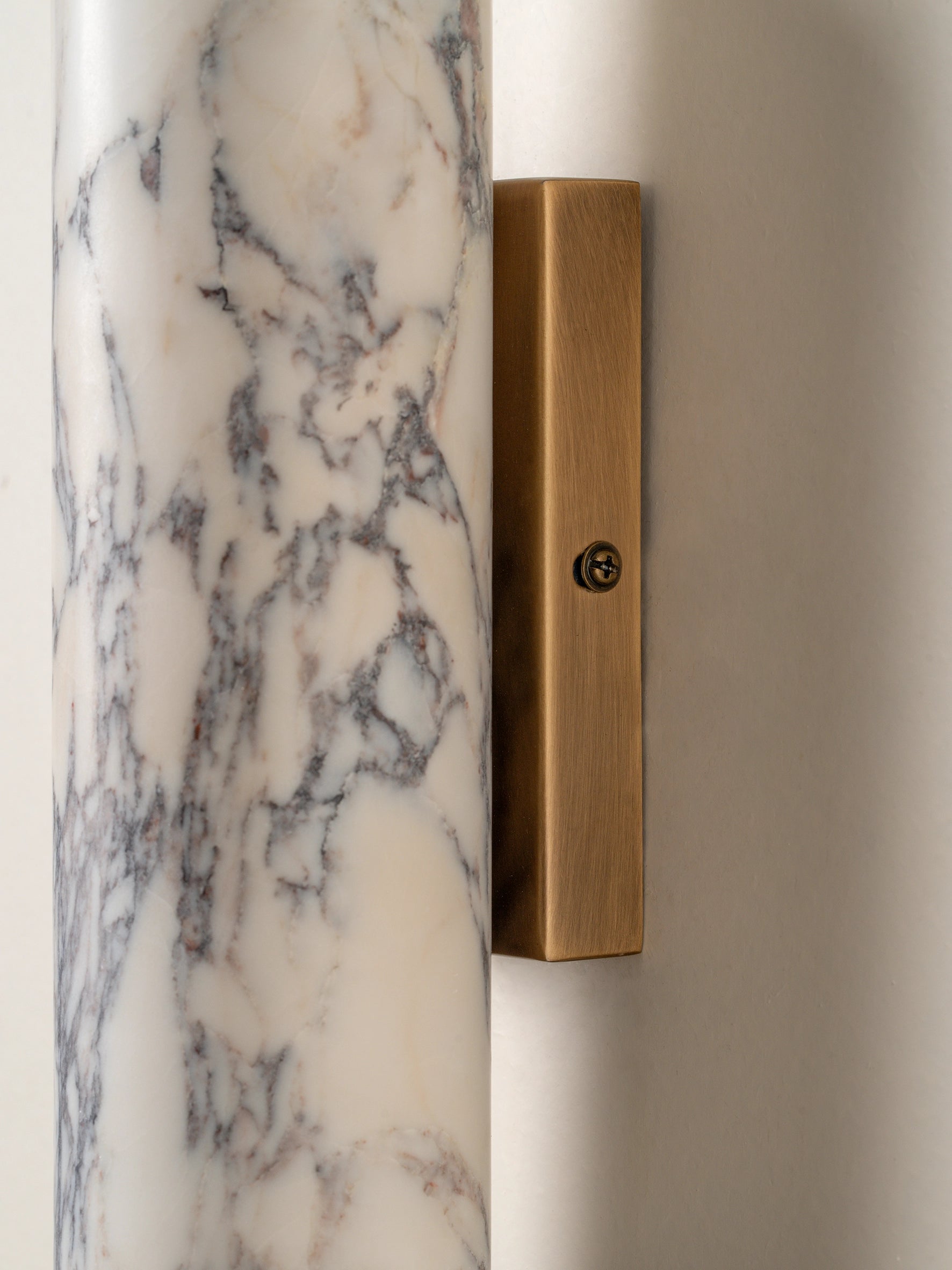 Calla - 2 light Calacatta marble and aged brass wall light| Wall light | lights & lamps | US | Modern affordable designer lighting