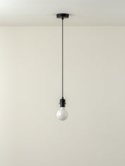 Capel - 1 light matt black drop cap lampholder kit | Ceiling Light | Lights & Lamps Inc | Modern Affordable Designer Lighting | USA