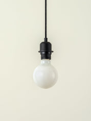 Capel - 1 light matt black drop cap lampholder kit | Ceiling Light | Lights & Lamps Inc | Modern Affordable Designer Lighting | USA