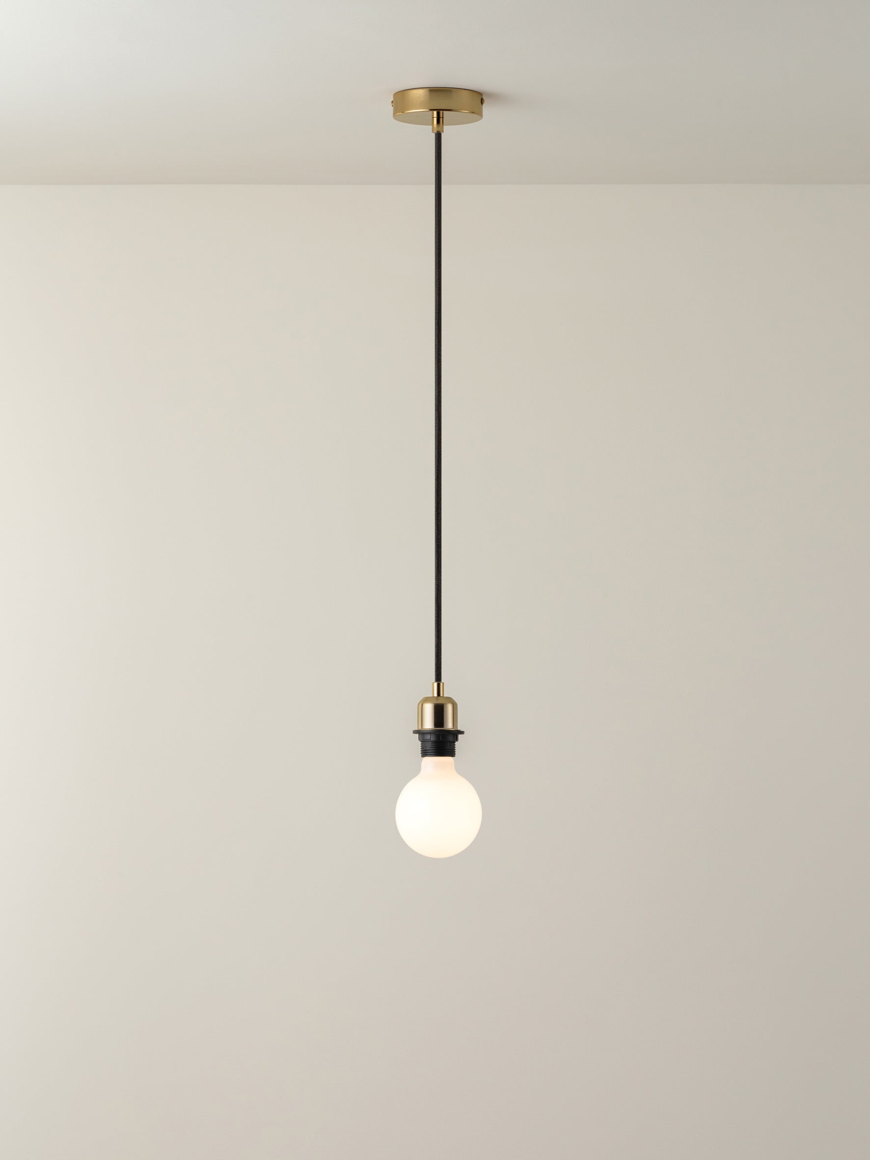 Capel - 1 light brass drop cap lampholder kit | Ceiling Light | Lights & Lamps Inc | Modern Affordable Designer Lighting | USA