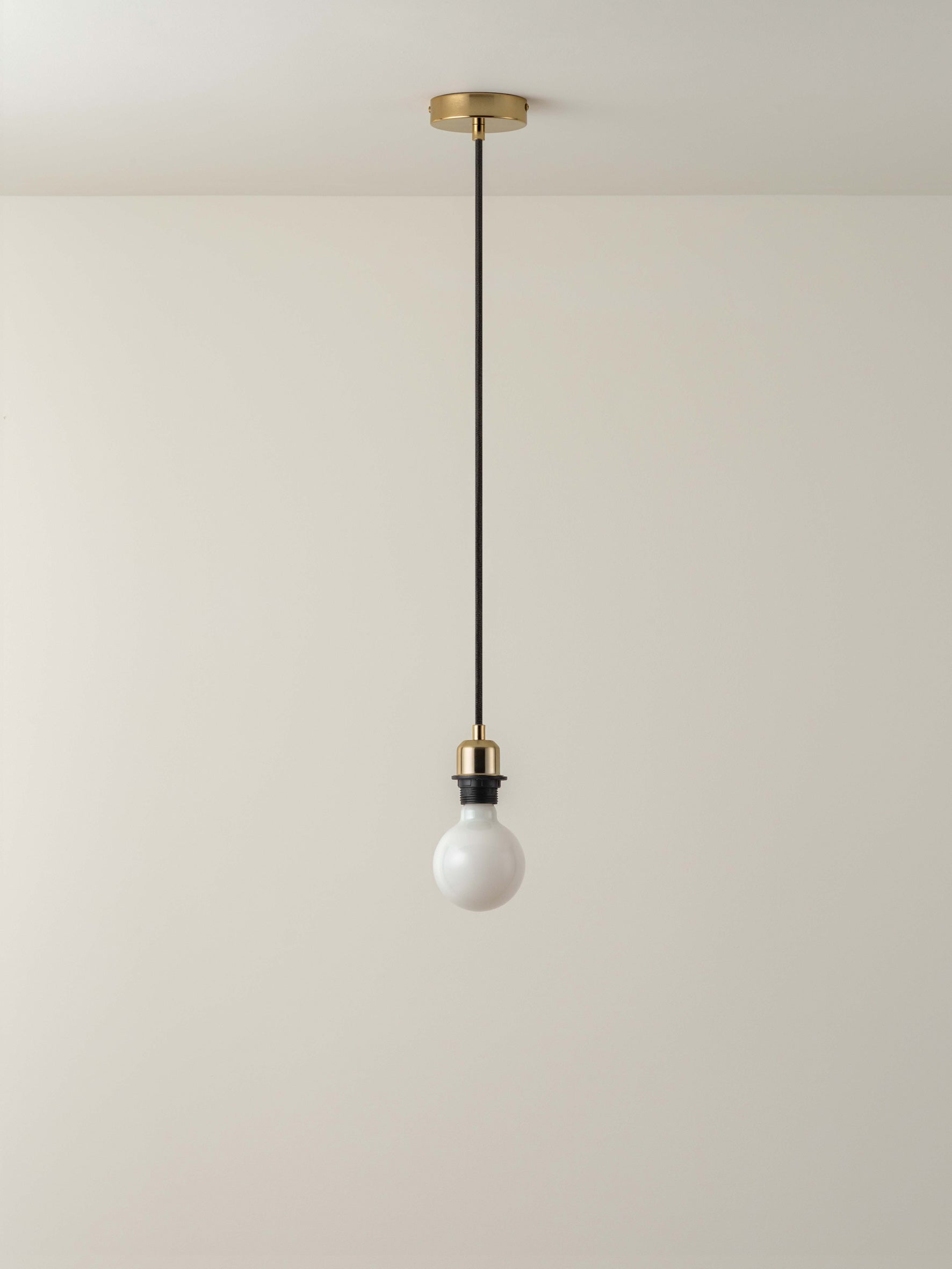 Capel - 1 light brass drop cap lampholder kit | Ceiling Light | Lights & Lamps Inc | Modern Affordable Designer Lighting | USA