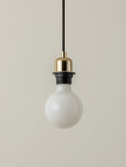 Capel - 1 light brass drop cap lampholder kit | Ceiling Light | Lights & Lamps Inc | Modern Affordable Designer Lighting | USA