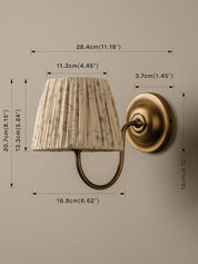Ashbury aged brass wall light | Wall Light | Lights & Lamps | UK | Modern Affordable Designer Lighting