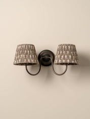 Ashbury bronze double wall light | Wall Light | Lights & Lamps | UK | Modern Affordable Designer Lighting