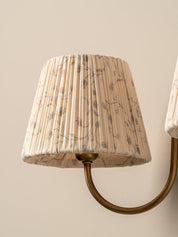 Ashbury double aged brass wall light | Wall Light | Lights & Lamps | UK | Modern Affordable Designer Lighting