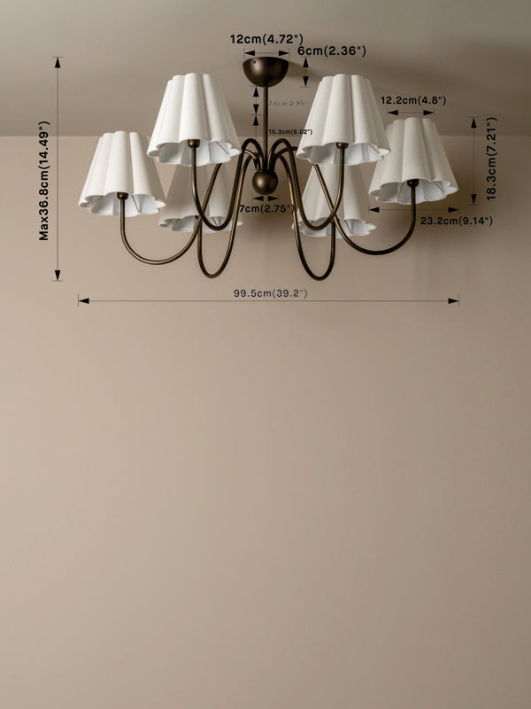 Aston bronze chandelier | Chandelier | Lights & Lamps | UK | Modern Affordable Designer Lighting