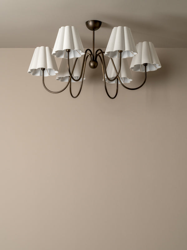 Aston bronze chandelier | Chandelier | Lights & Lamps | UK | Modern Affordable Designer Lighting