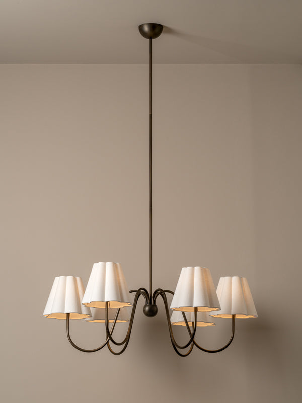 Aston bronze chandelier | Chandelier | lights&lamps | UK | Modern Affordable Designer Lighting