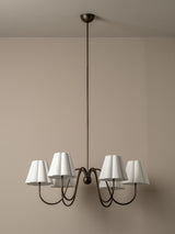Aston bronze chandelier
