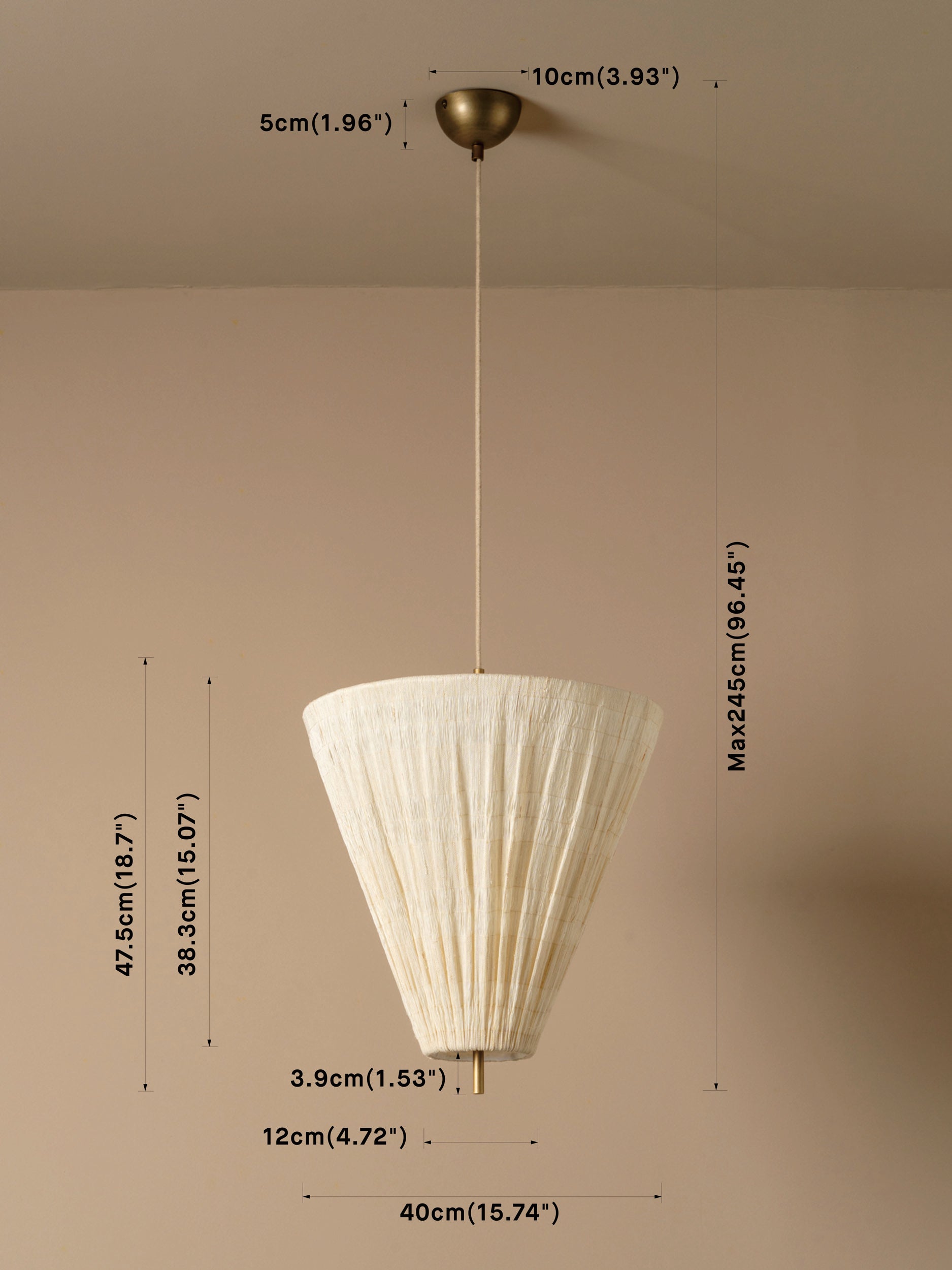 Binibeca medium pendant