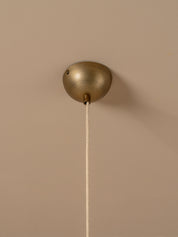 ceiling bracket in brass