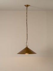 Bladen large aged brass pendant | Ceiling Light | Lights & Lamps | UK | Modern Affordable Designer Lighting